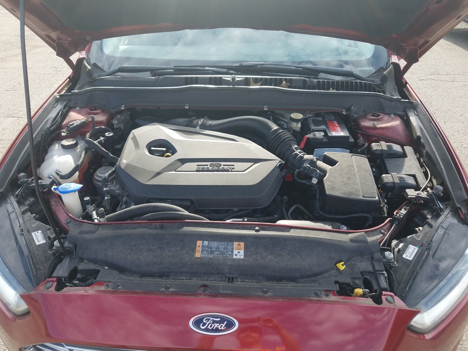 Photo 7 from auction – 2013 FORD FUSION with VIN 3FA6P0HRXDR357531