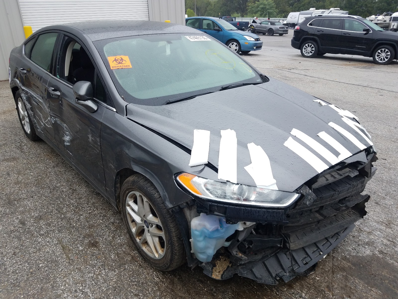 FORD FUSION SE 2014 with VIN 3FA6P0H71ER315927 - Photo from auction