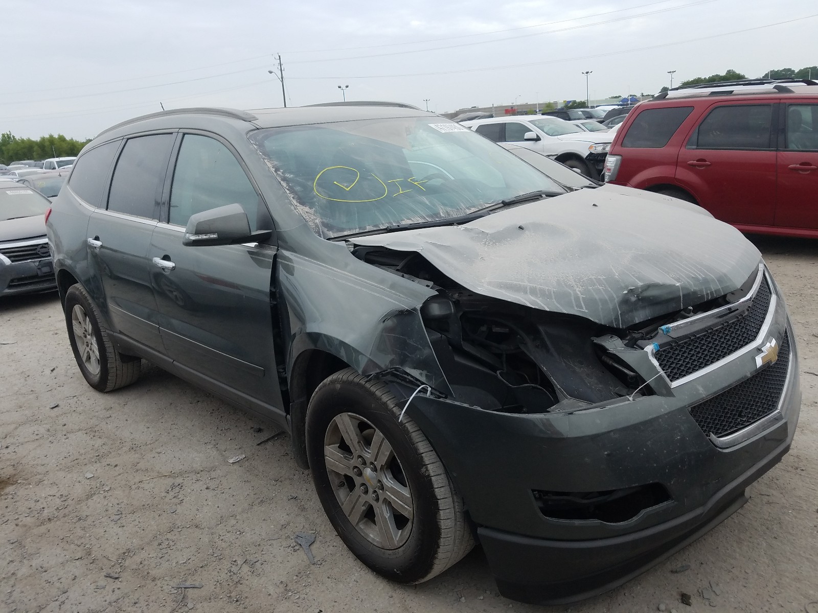 CHEVROLET TRAVERSE L 2011 with VIN 1GNKRGEDXBJ144338 - Photo from auction