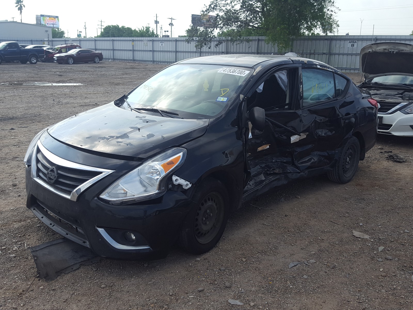 Photo 2 from auction – 2015 NISSAN VERSA S with VIN 3N1CN7AP3FL954825