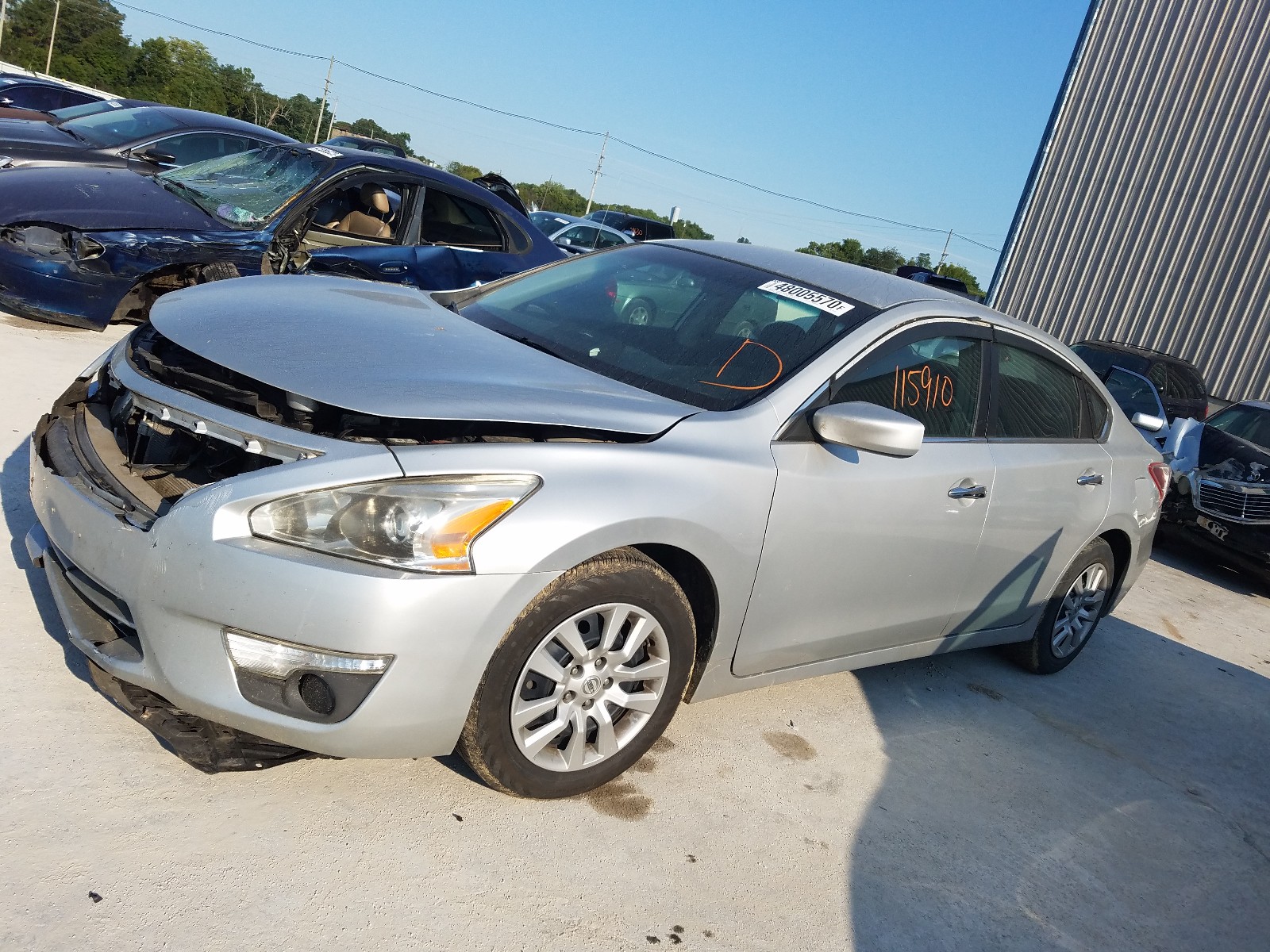 Photo 2 from auction – 2013 NISSAN ALTIMA 2.5 with VIN 1N4AL3AP8DC254123