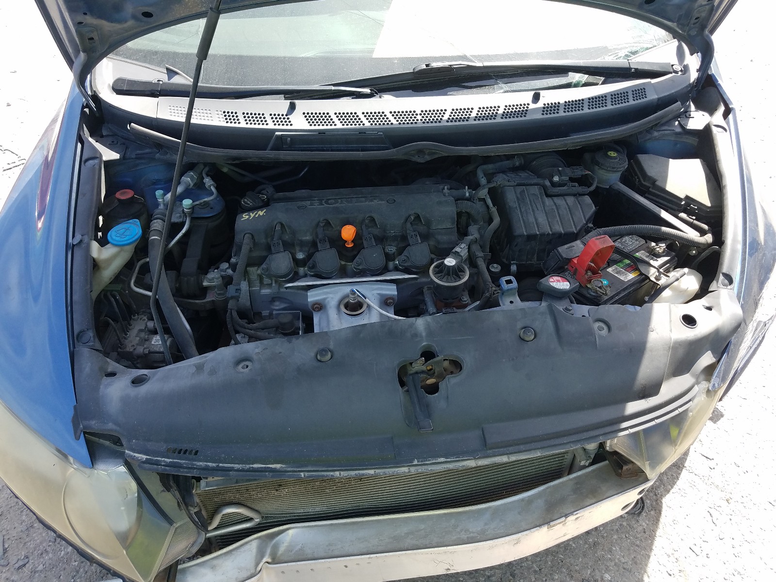 Photo 7 from auction – 2008 HONDA CIVIC LX with VIN 1HGFA16558L100400