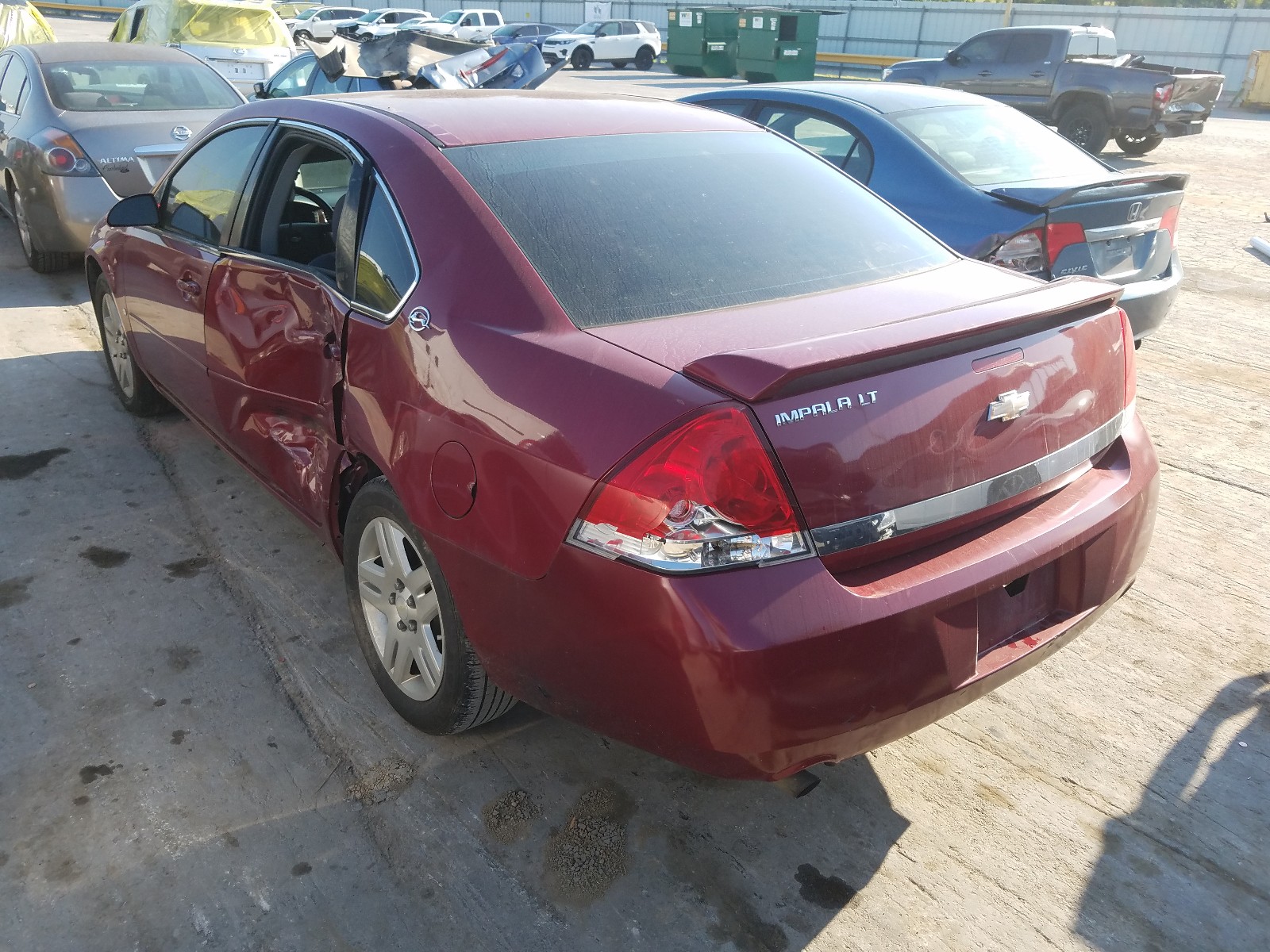 Photo 3 from auction – 2006 CHEVROLET IMPALA LT with VIN 2G1WC581X69171910