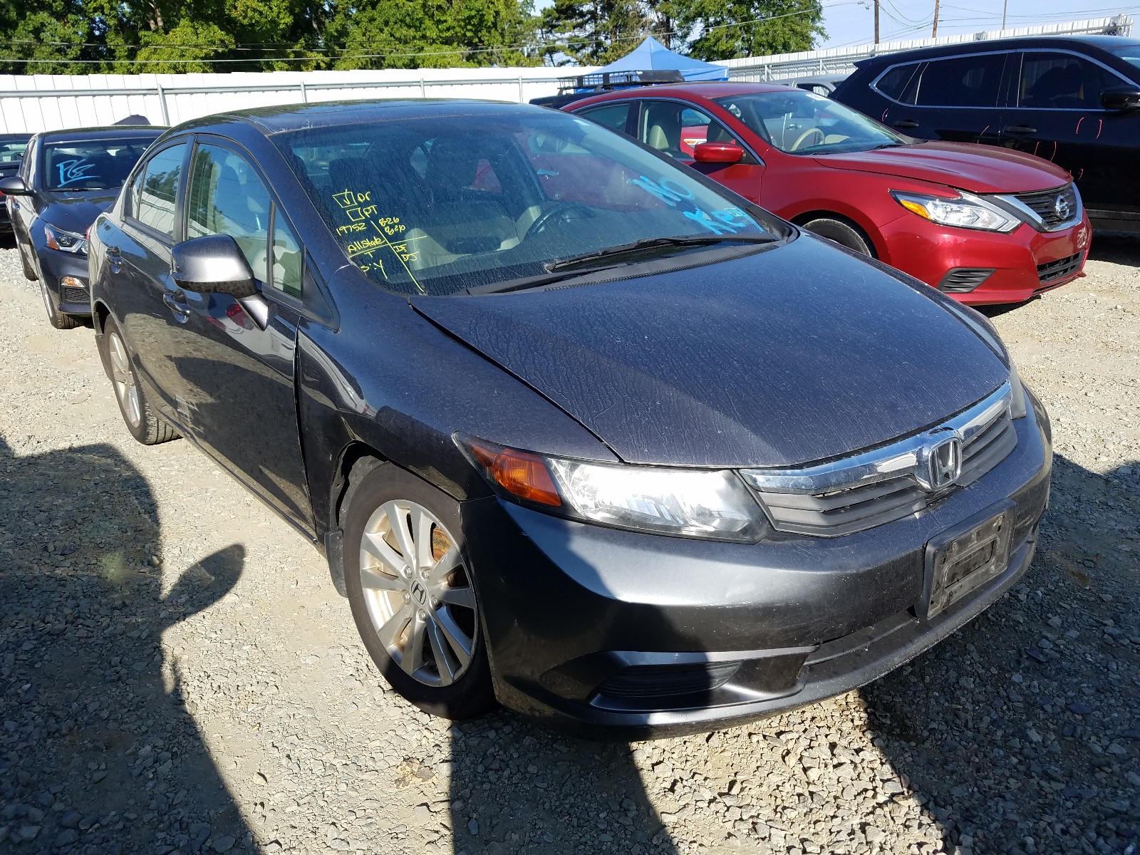 HONDA CIVIC EXL 2012 с VIN 19XFB2F95CE010718 - Фото с аукциона
