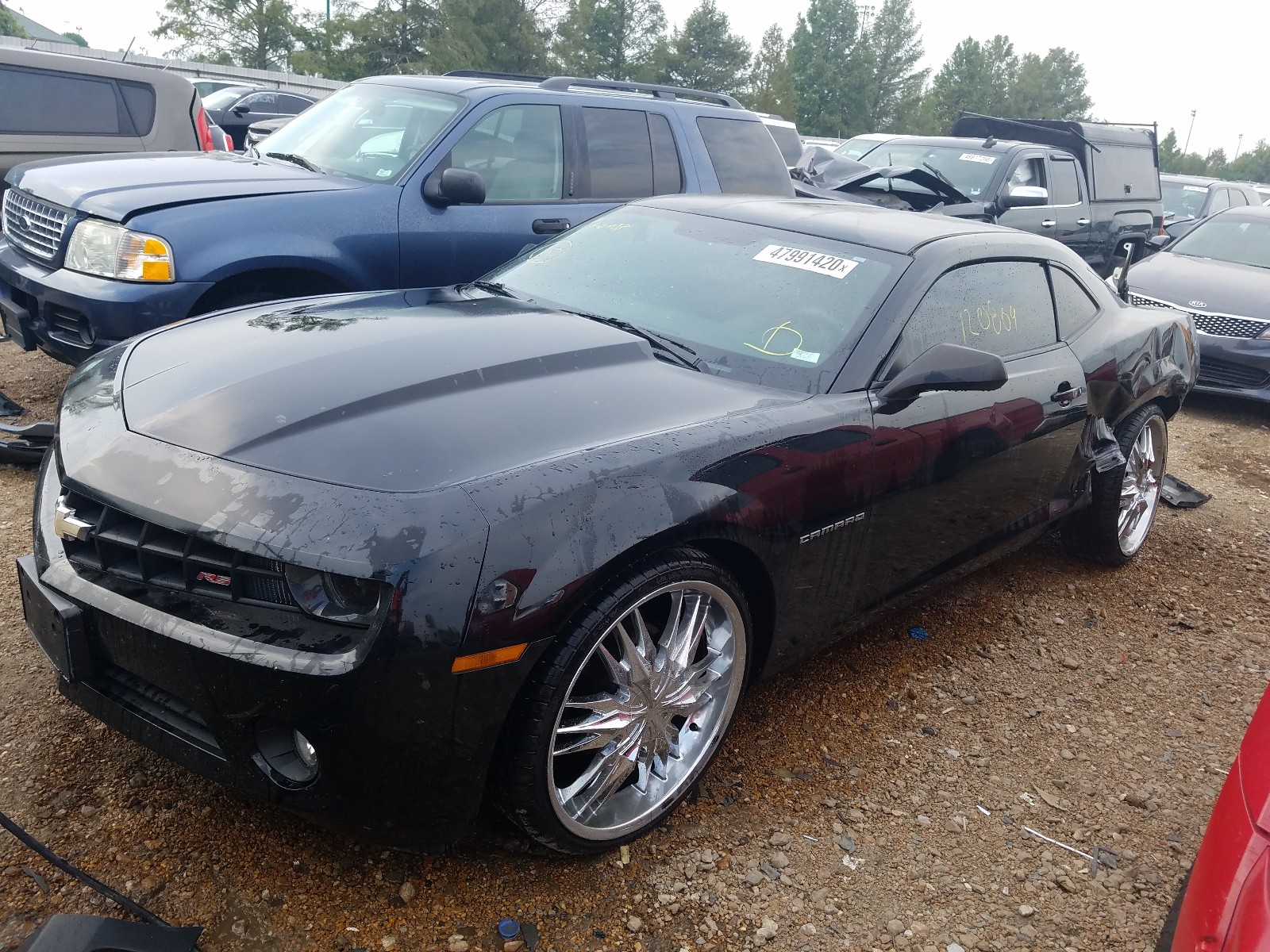 Фото 2 с аукциона – 2011 CHEVROLET CAMARO LT с VIN 2G1FF1ED5B9211447