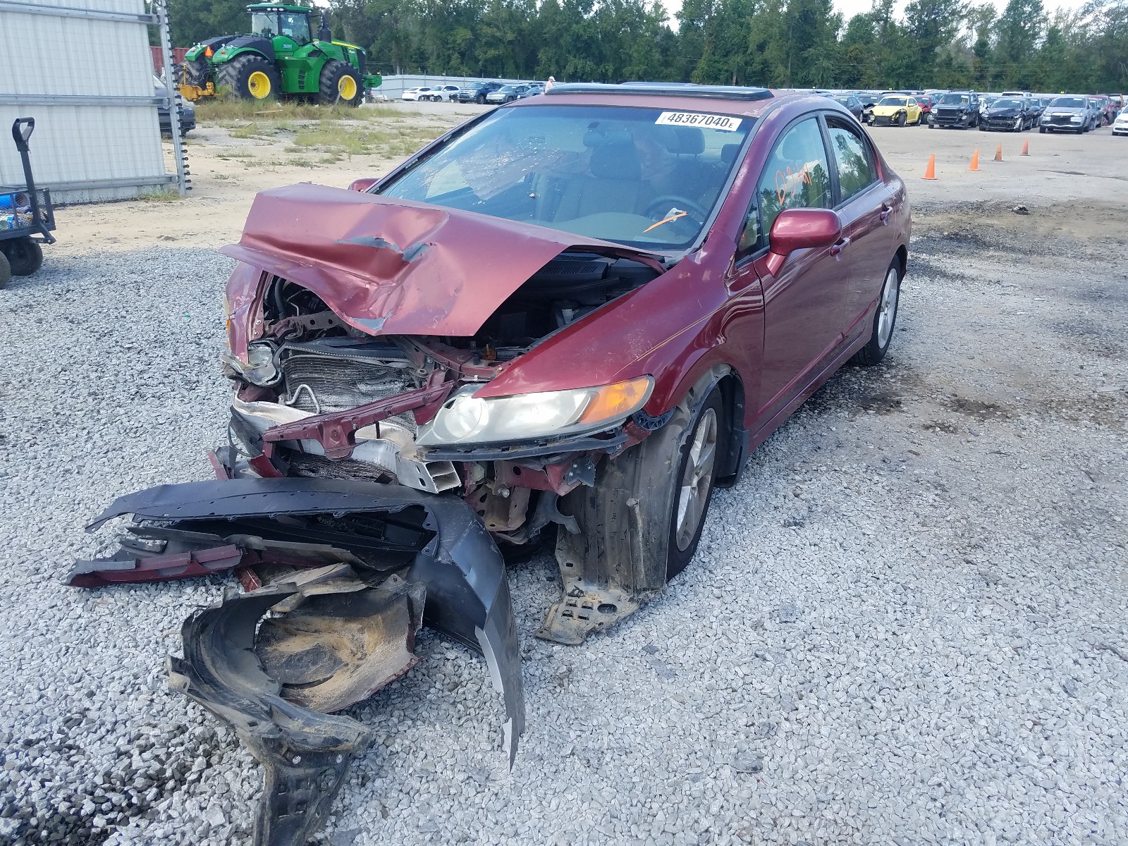 Photo 2 from auction – 2008 HONDA CIVIC EXL with VIN 2HGFA16958H501963