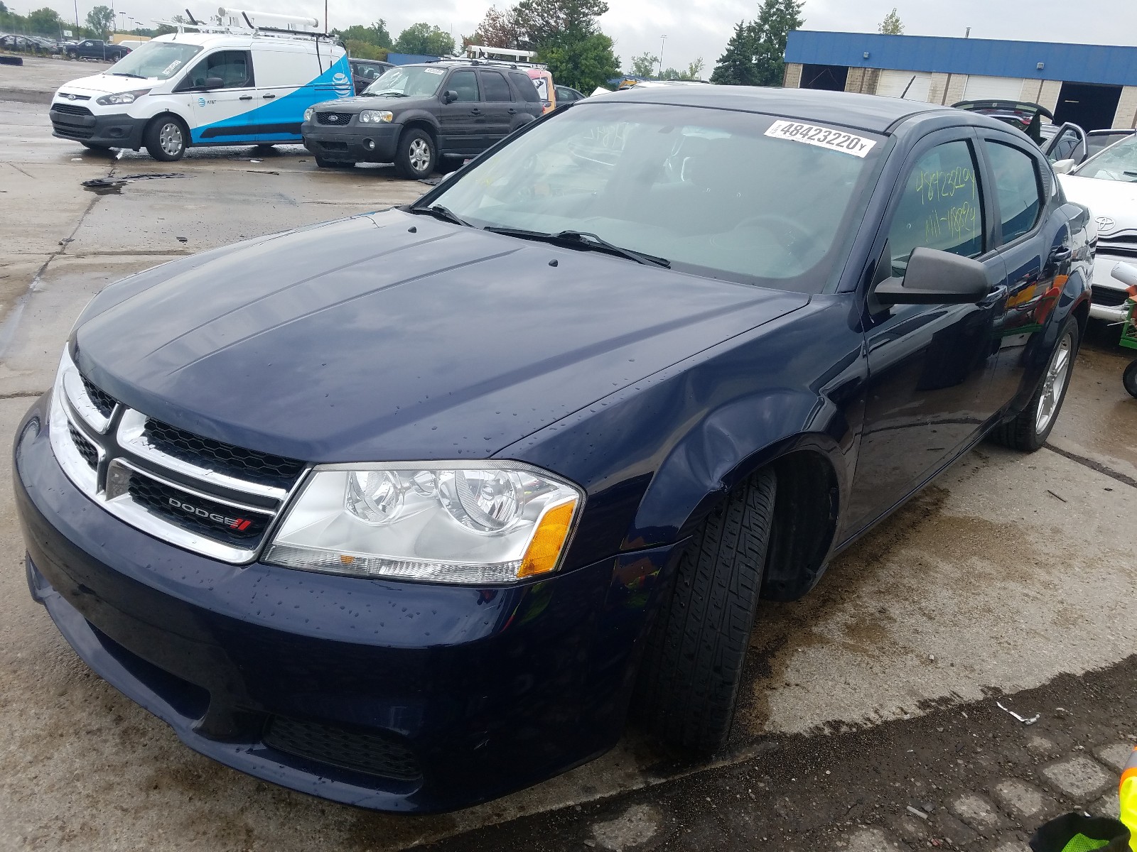 Photo 2 from auction – 2014 DODGE AVENGER SE with VIN 1C3CDZABXEN169365