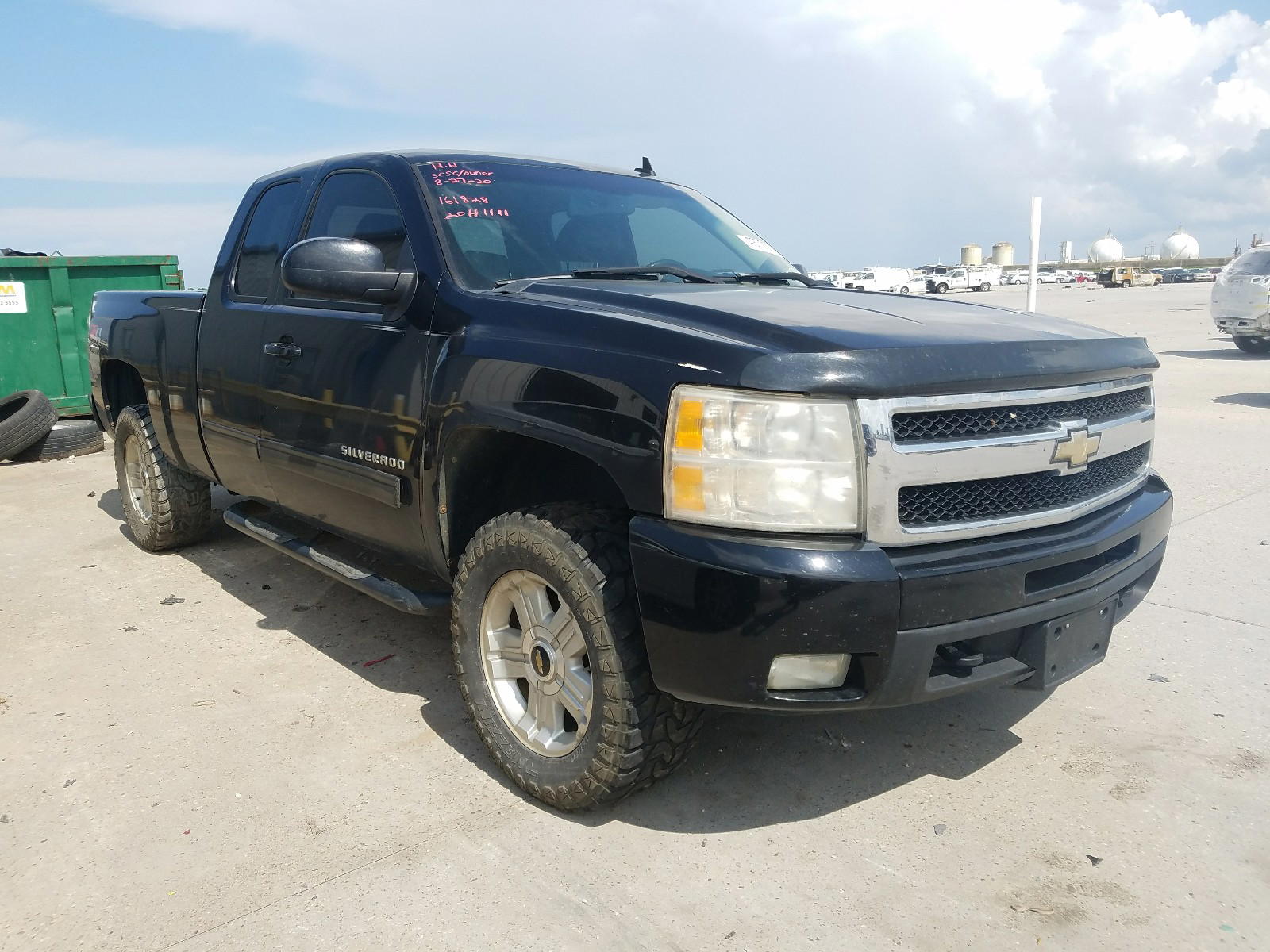 CHEVROLET SILVERADO 2010 with VIN 1GCSKTE36AZ161828 - Photo from auction