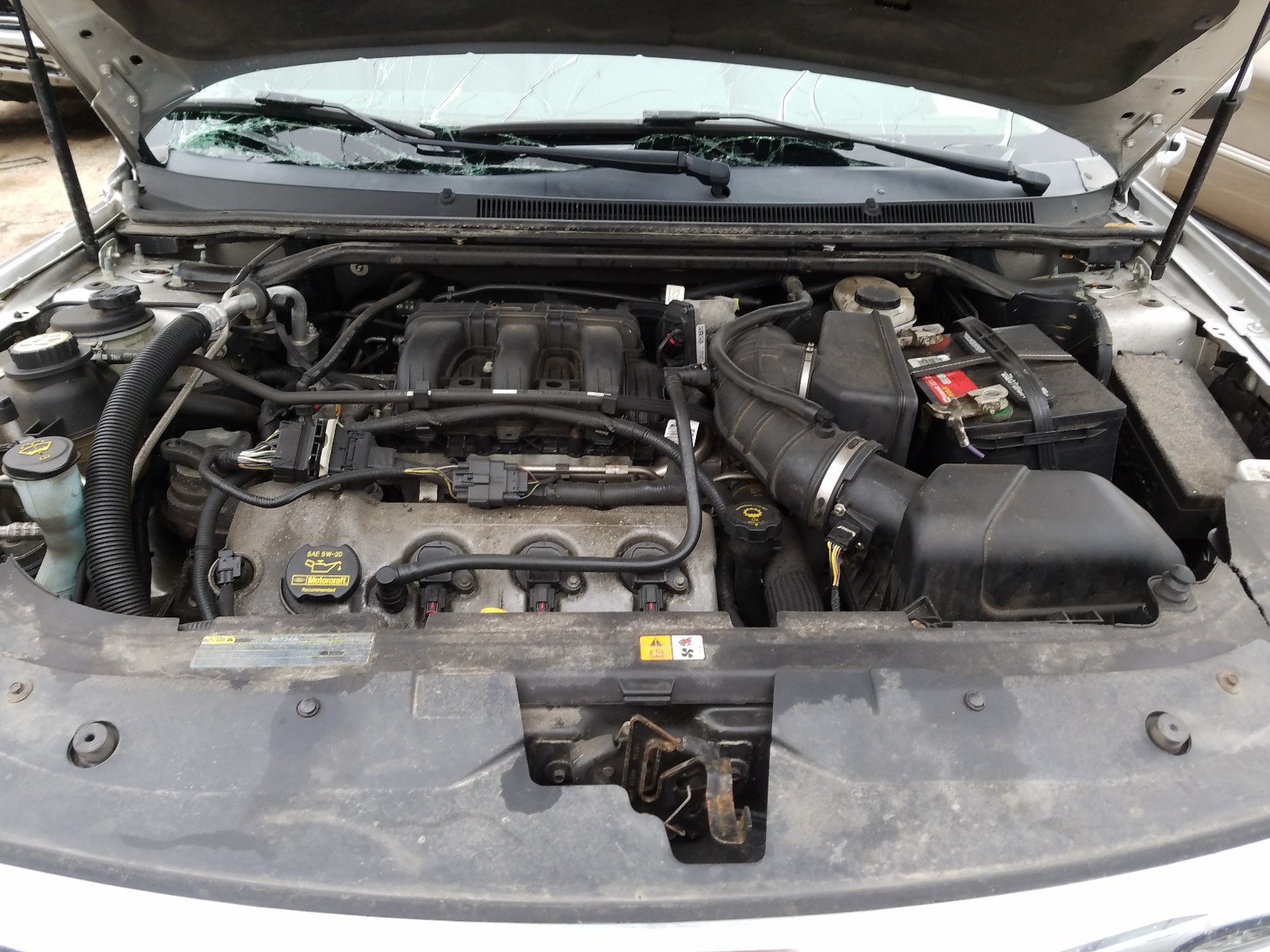 Photo 7 from auction – 2009 FORD TAURUS SEL with VIN 1FAHP27W69G119122