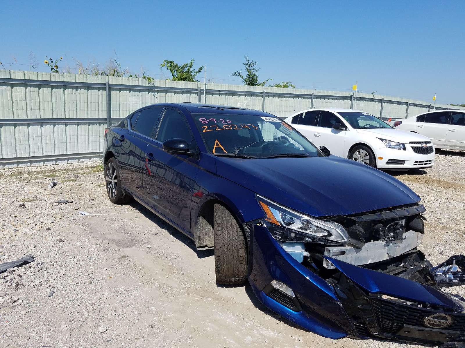 NISSAN ALTIMA SR 2019 with VIN 1N4BL4CV9KC220243 - Photo from auction