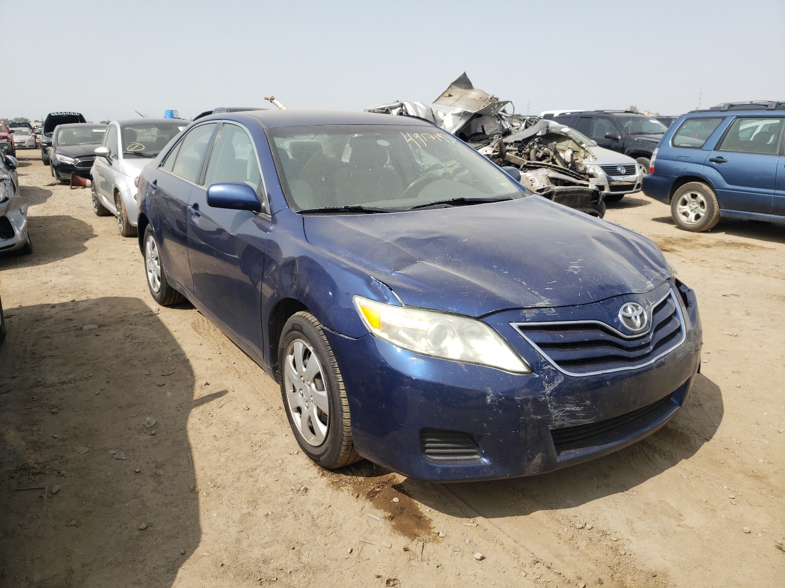 TOYOTA CAMRY BASE 2010 with VIN 4T1BF3EK7AU538378 - Photo from auction