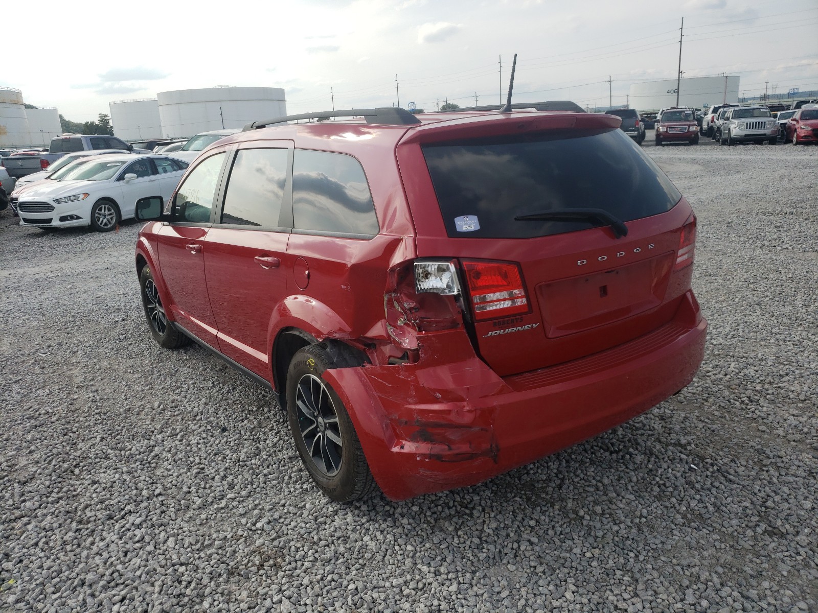 Photo 3 from auction – 2018 DODGE JOURNEY SE with VIN 3C4PDCAB7JT527302