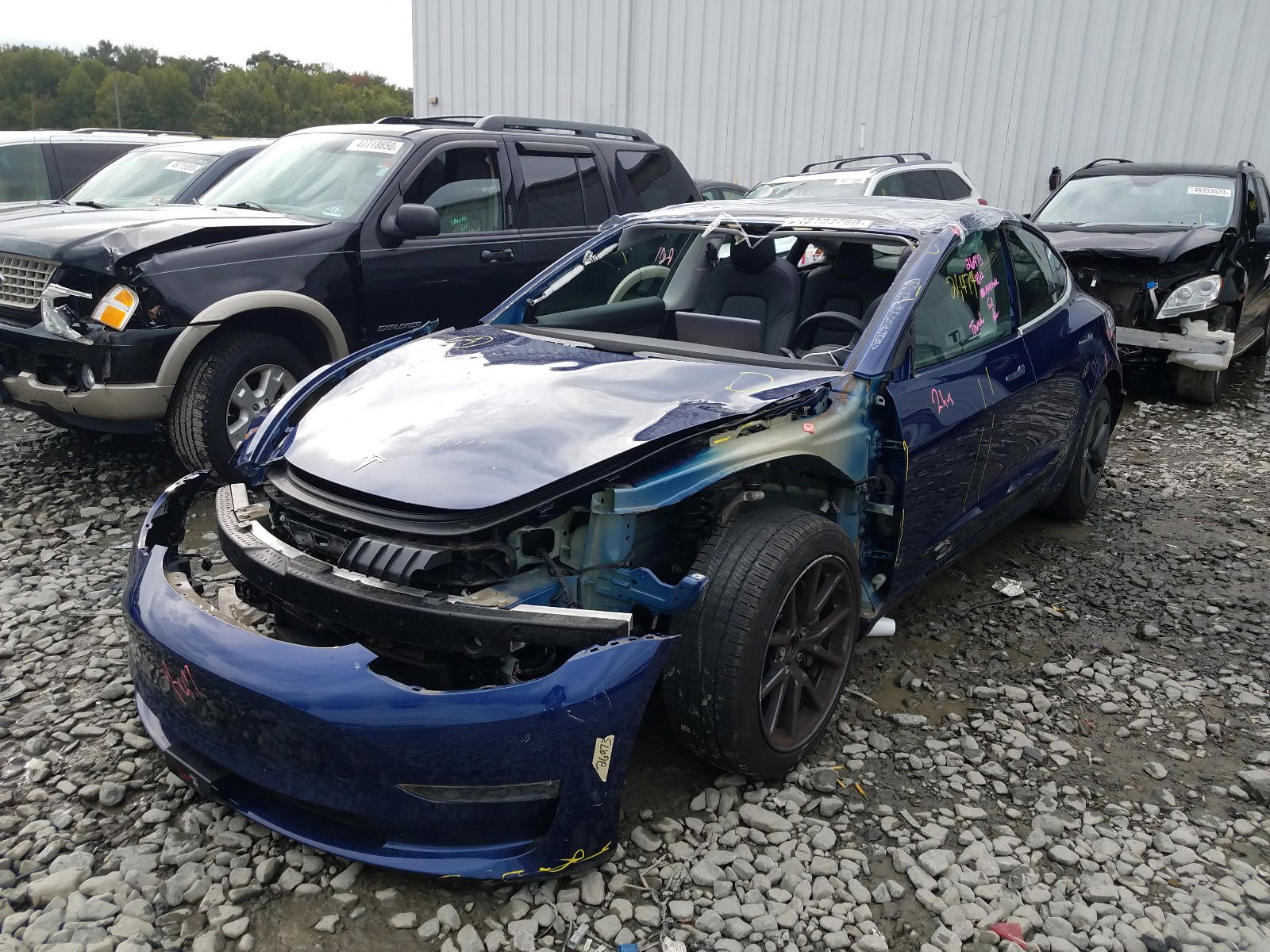 Photo 2 from auction – 2018 TESLA MODEL 3 with VIN 5YJ3E1EA9JF027674
