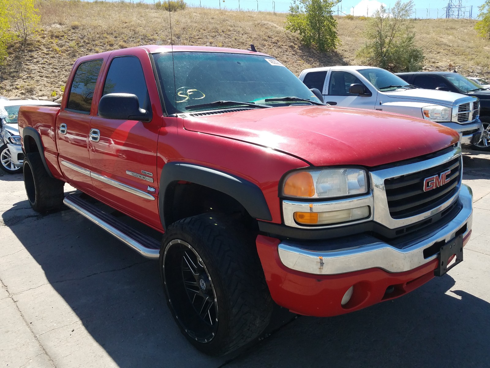 GMC SIERRA K25 2006 with VIN 1GTHK23D86F229426 - Photo from auction