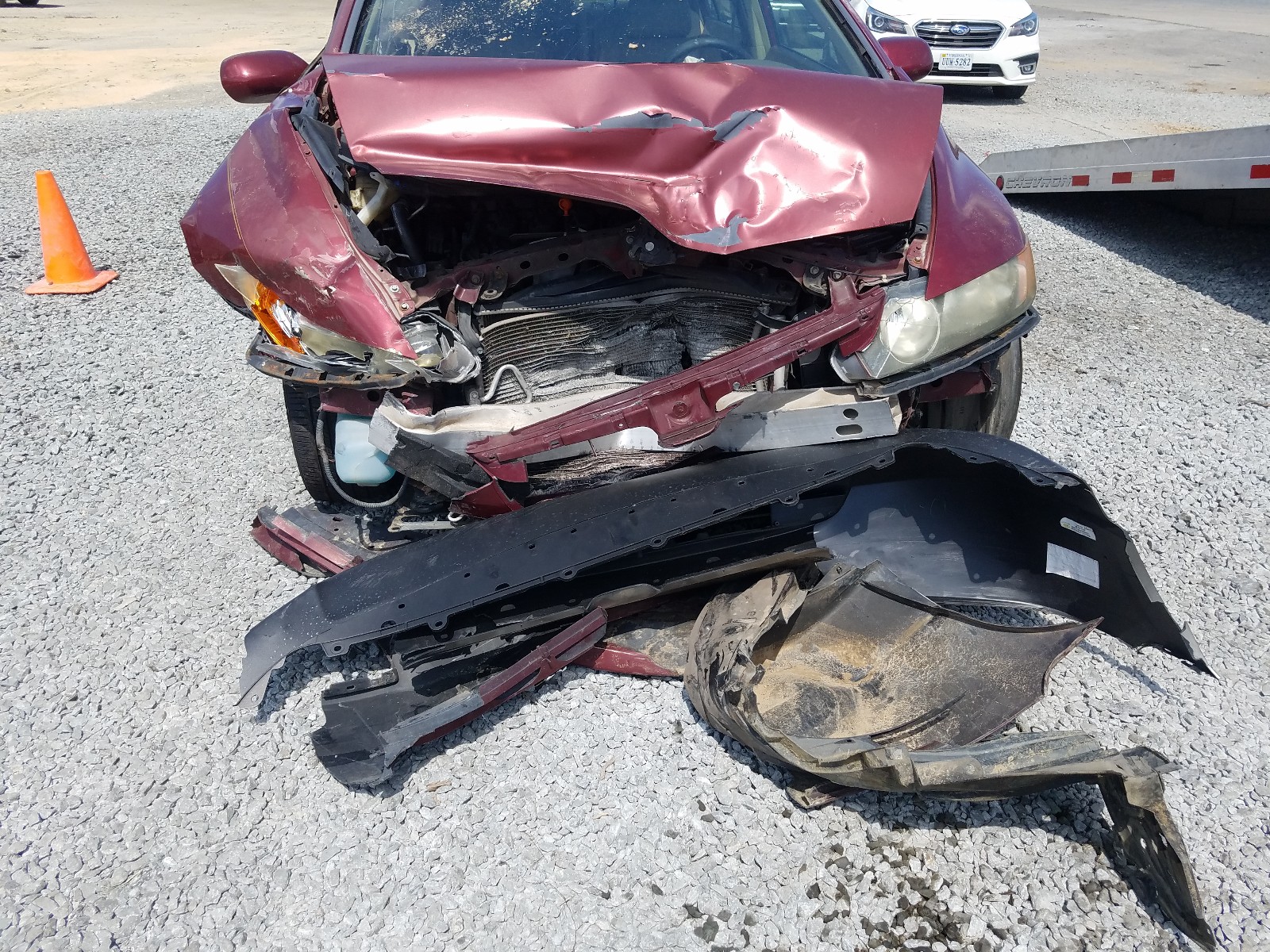 Photo 9 from auction – 2008 HONDA CIVIC EXL with VIN 2HGFA16958H501963
