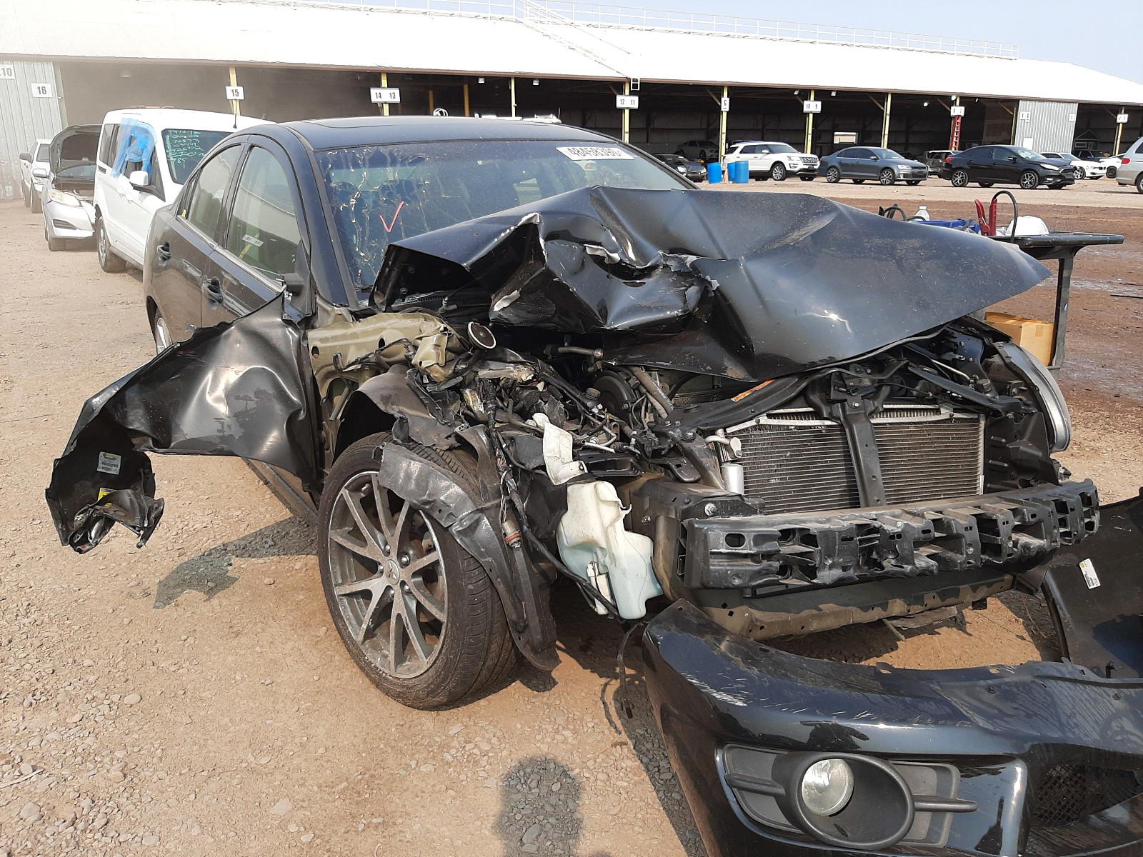 MITSUBISHI GALANT ES 2011 with VIN 4A32B3FF1BE005730 - Photo from auction