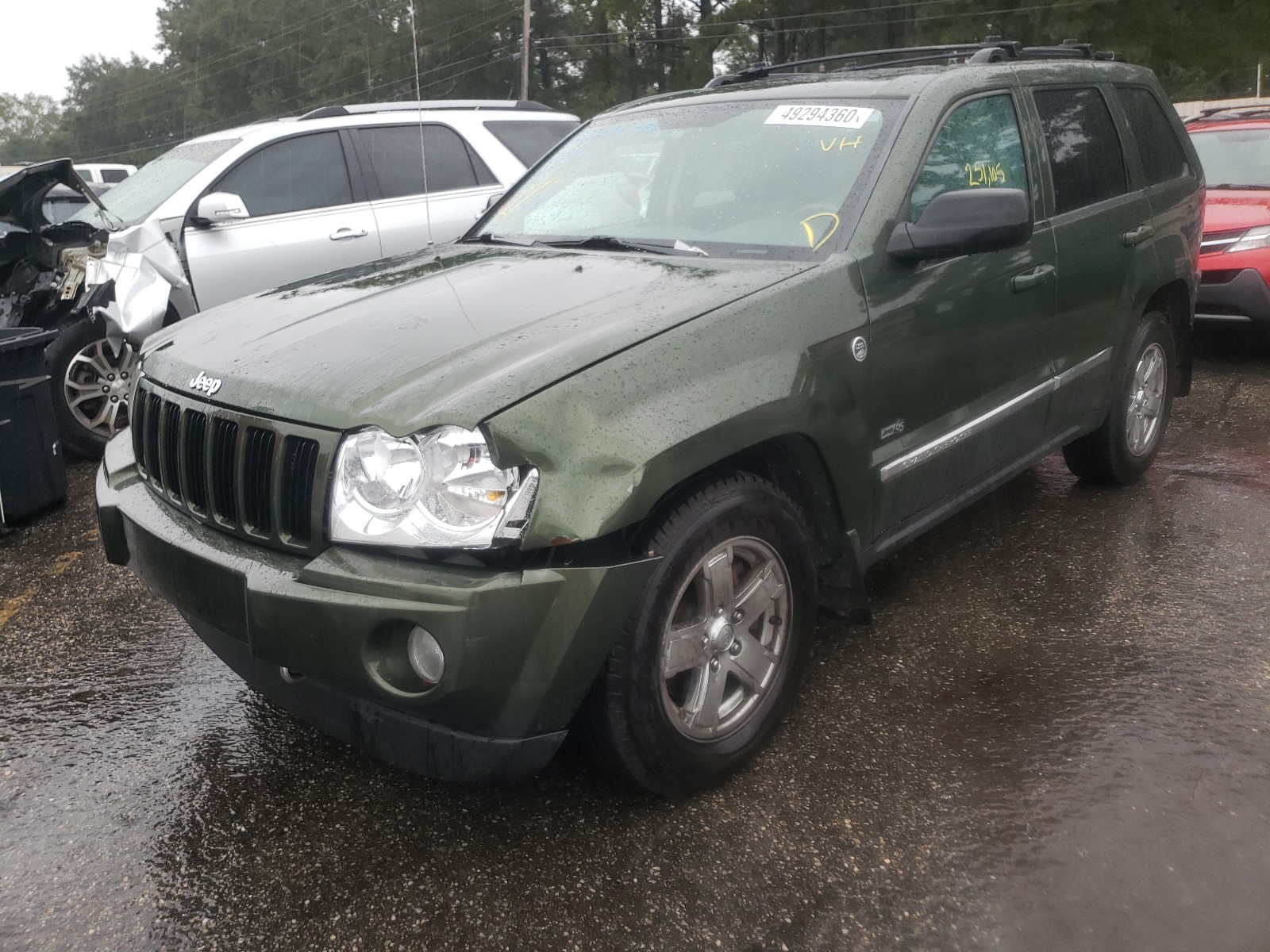 Photo 2 from auction – 2006 JEEP GRAND CHER with VIN 1J8HR48N26C296557