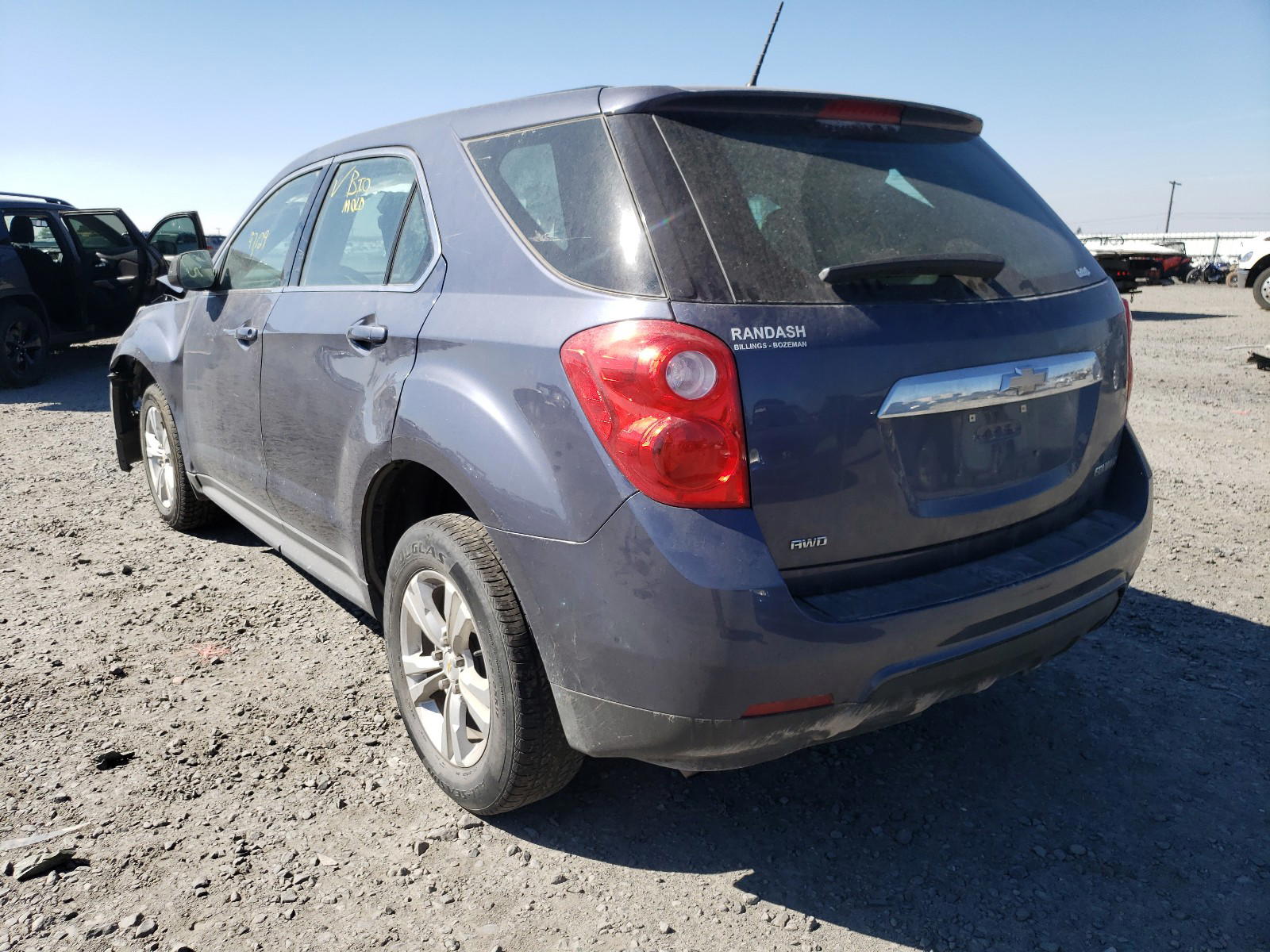 Photo 3 from auction – 2014 CHEVROLET EQUINOX LS with VIN 2GNFLEEK1E6260955