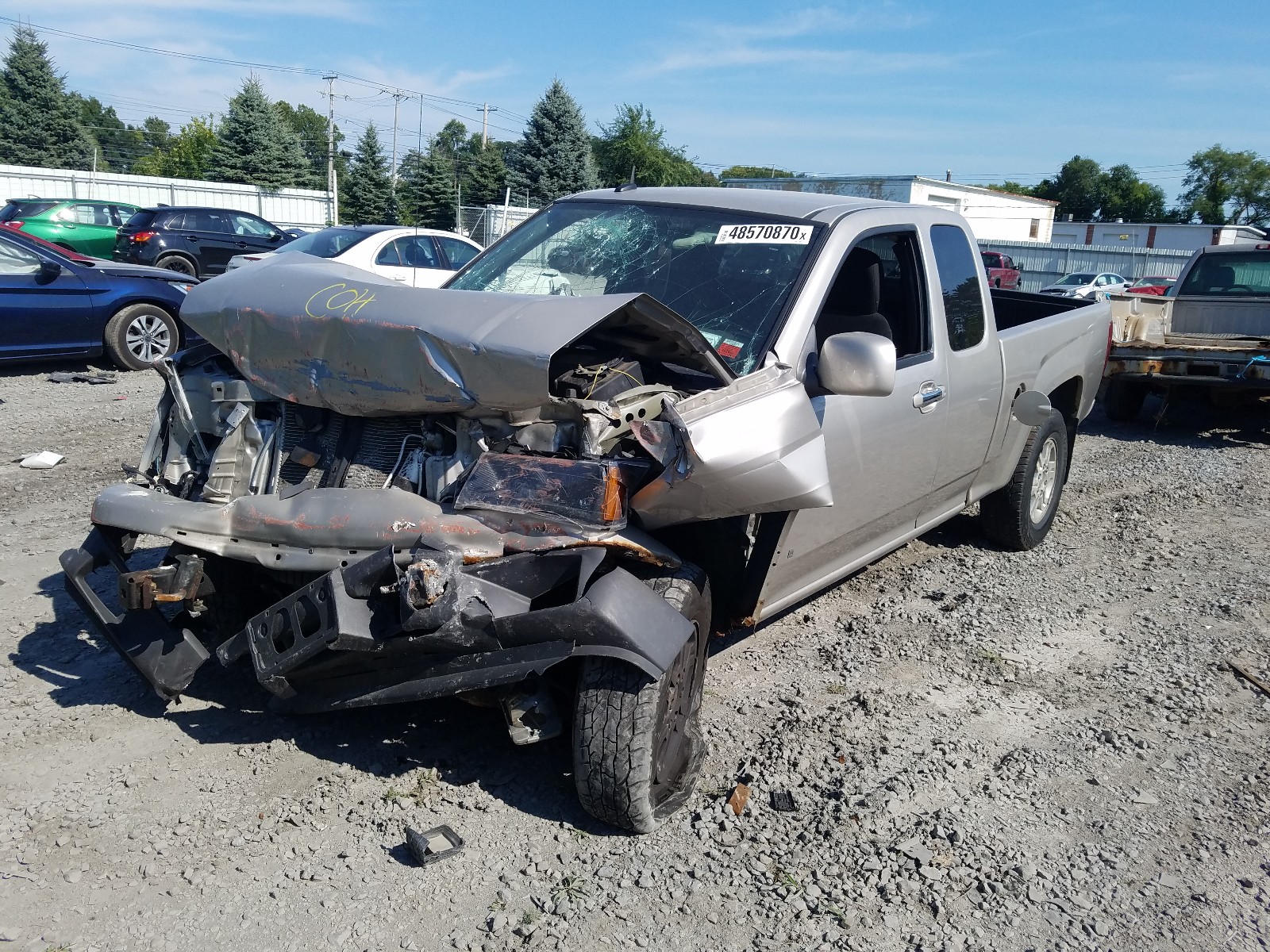 Photo 2 from auction – 2009 CHEVROLET COLORADO with VIN 1GCDT19EX98120903