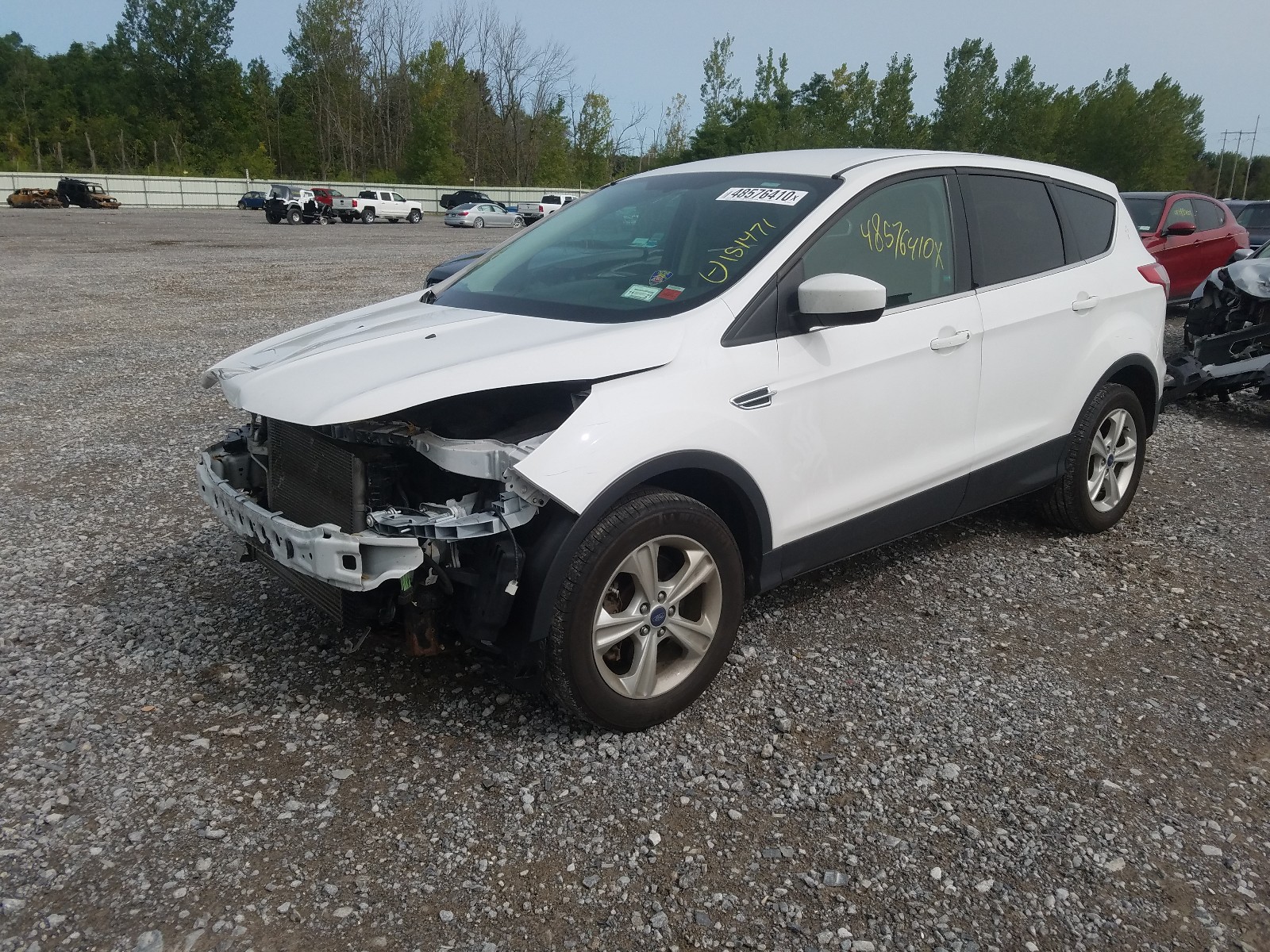 Photo 2 from auction – 2014 FORD ESCAPE SE with VIN 1FMCU9GX6EUA54049