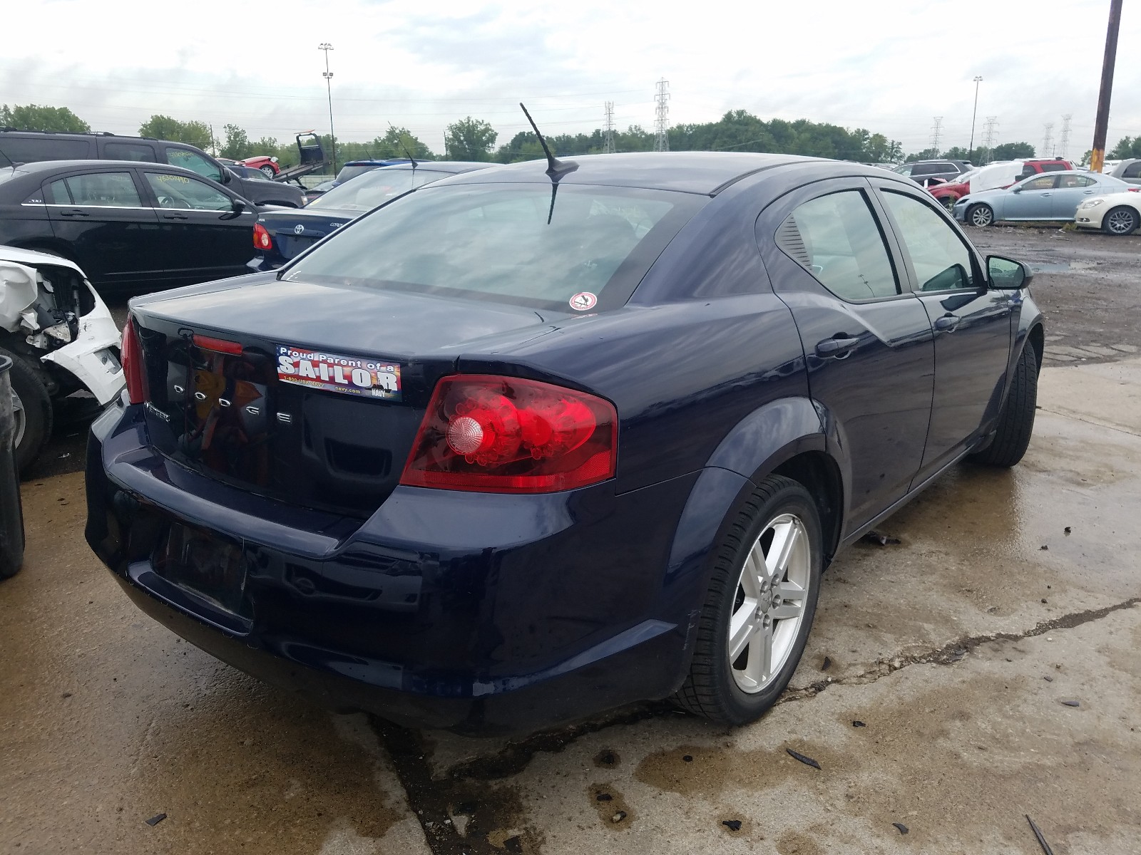 Photo 4 from auction – 2014 DODGE AVENGER SE with VIN 1C3CDZABXEN169365