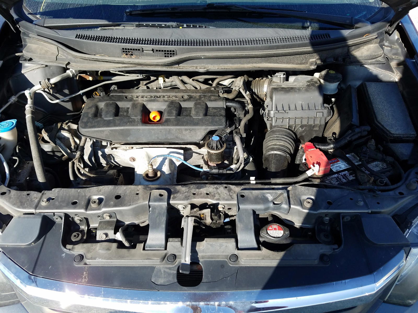 Photo 7 from auction – 2012 HONDA CIVIC EXL with VIN 19XFB2F95CE010718