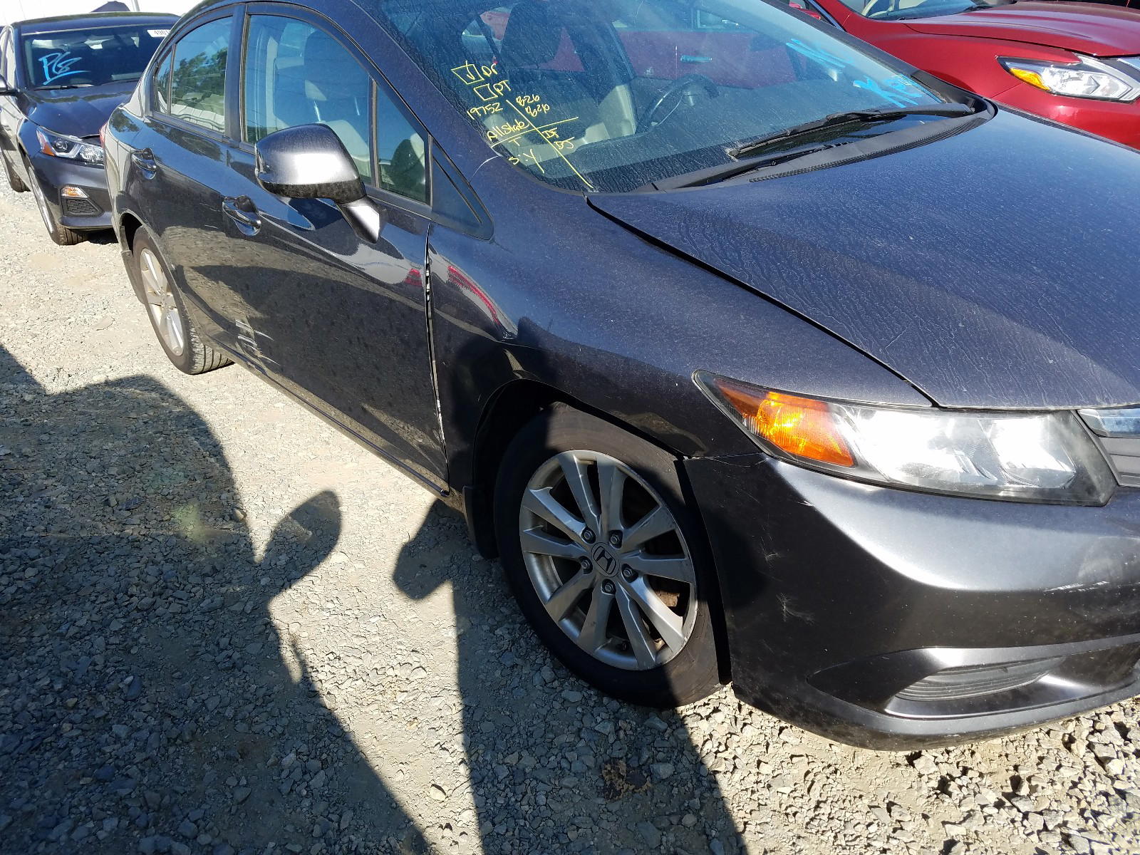Photo 9 from auction – 2012 HONDA CIVIC EXL with VIN 19XFB2F95CE010718