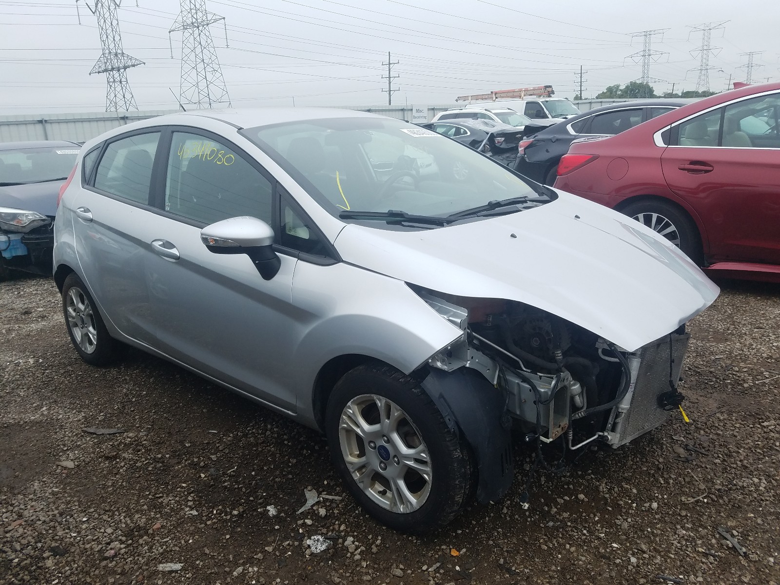 Photo 1 from auction – 2015 FORD FIESTA SE with VIN 3FADP4EJXFM130269