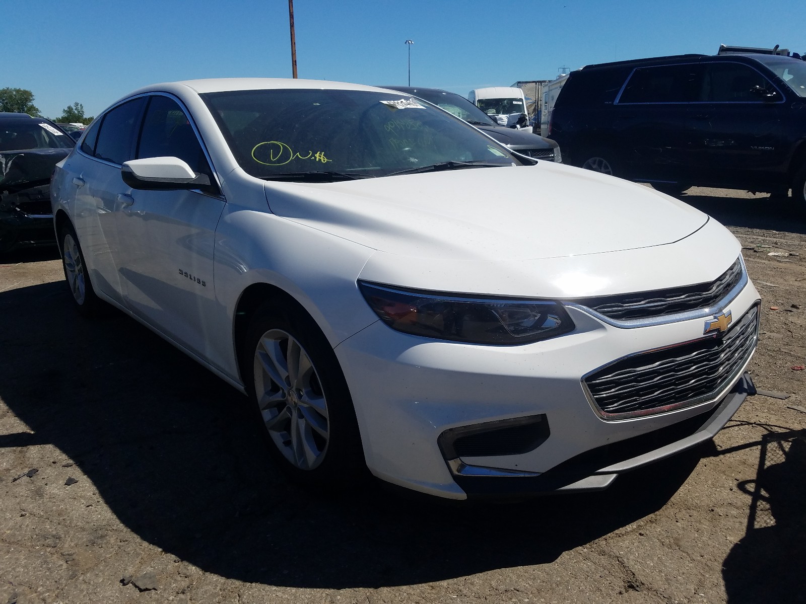 CHEVROLET MALIBU LT 2016 with VIN 1G1ZE5ST9GF314887 - Photo from auction