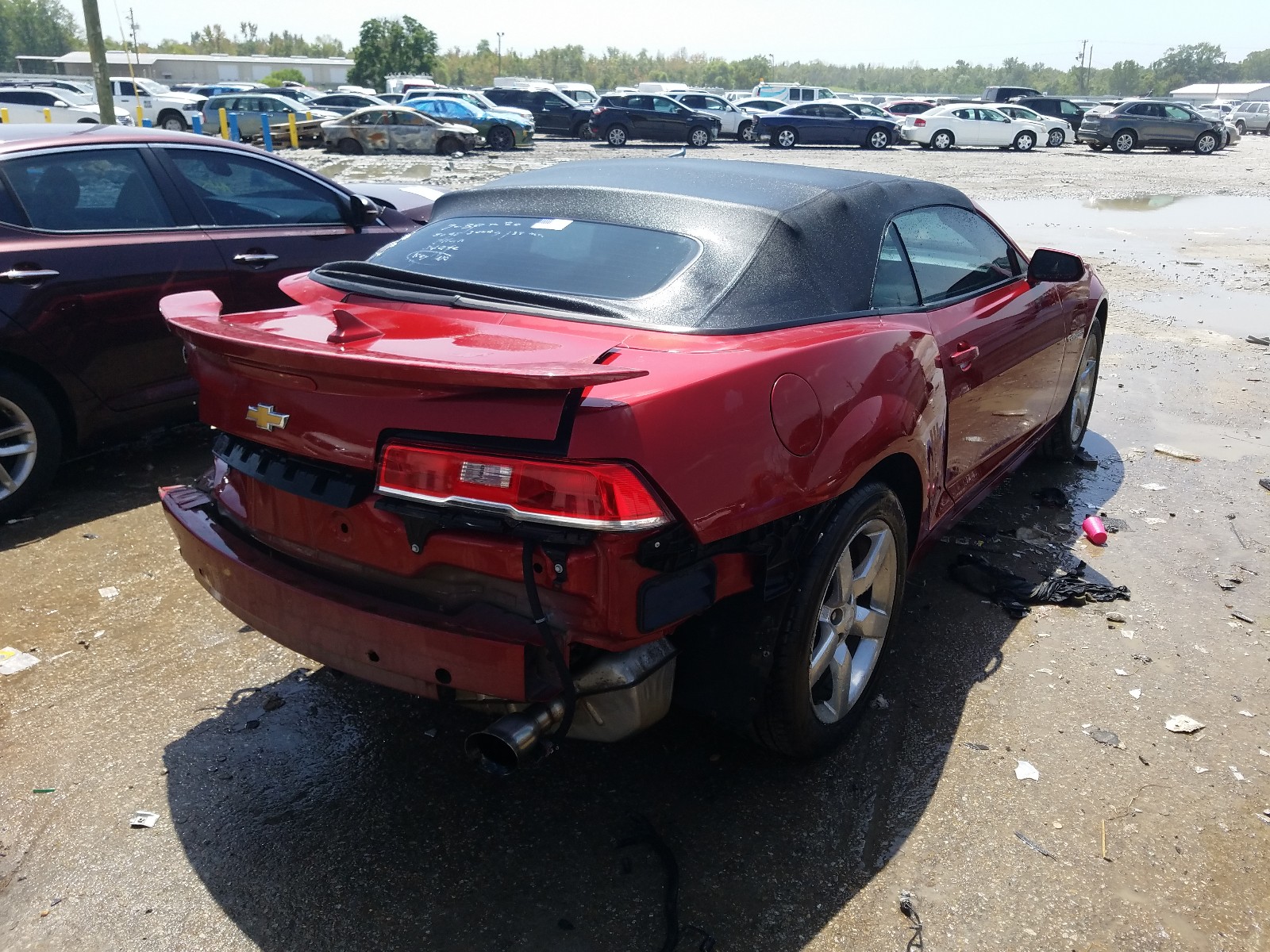 Photo 4 from auction – 2015 CHEVROLET CAMARO LT with VIN 2G1FD3D39F9297023