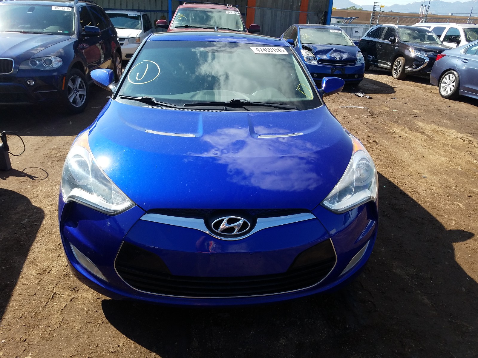 Photo 9 from auction – 2013 HYUNDAI VELOSTER with VIN KMHTC6AD7DU148066