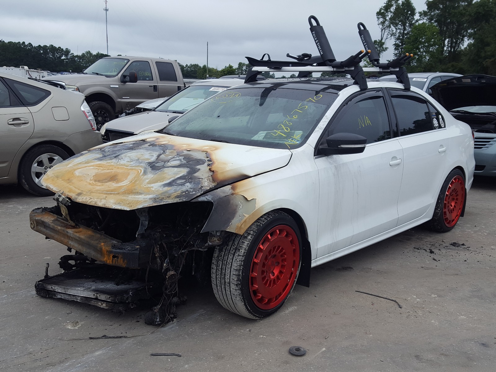 Photo 2 from auction – 2014 VOLKSWAGEN JETTA SE with VIN 3VWD17AJ4EM423969