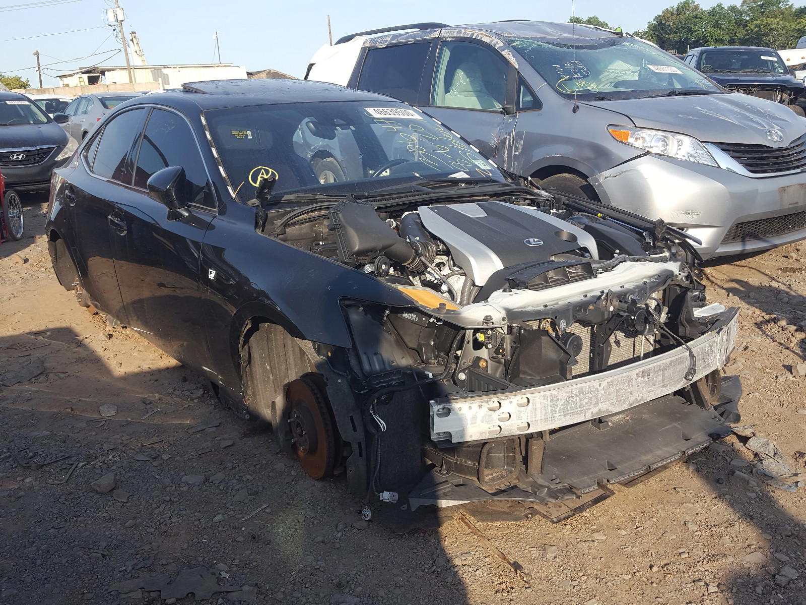 LEXUS IS 300 2017 with VIN JTHCM1D27H5024425 - Photo from auction