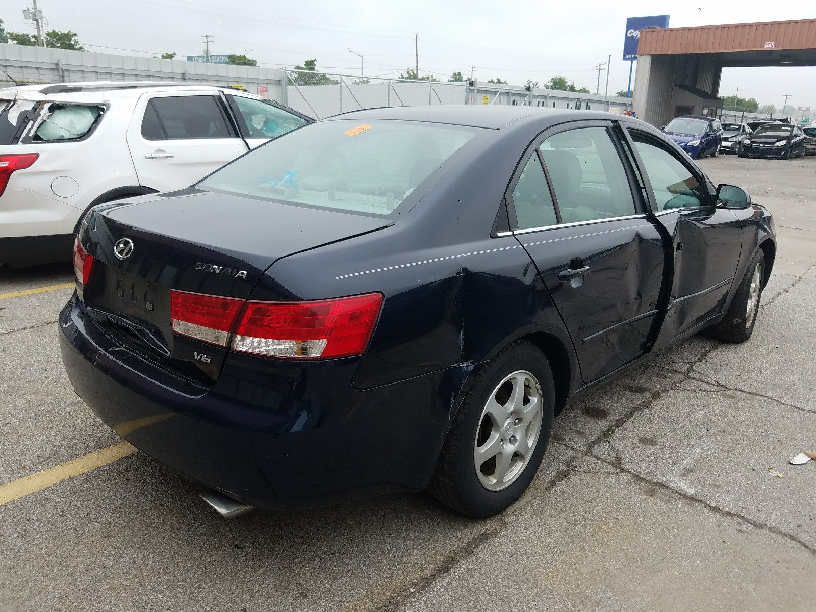 Photo 4 from auction – 2006 HYUNDAI SONATA GLS with VIN 5NPEU46F86H085789