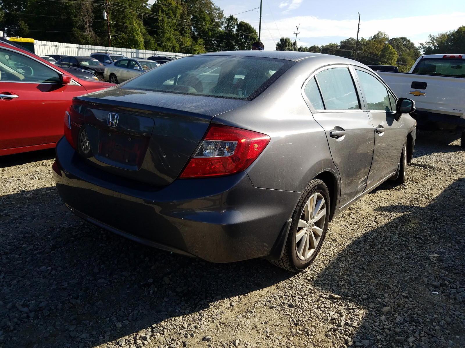 Photo 4 from auction – 2012 HONDA CIVIC EXL with VIN 19XFB2F95CE010718