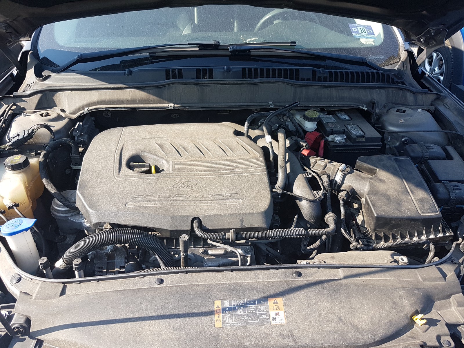 Photo 7 from auction – 2014 FORD FUSION SE with VIN 3FA6P0HD1ER348335