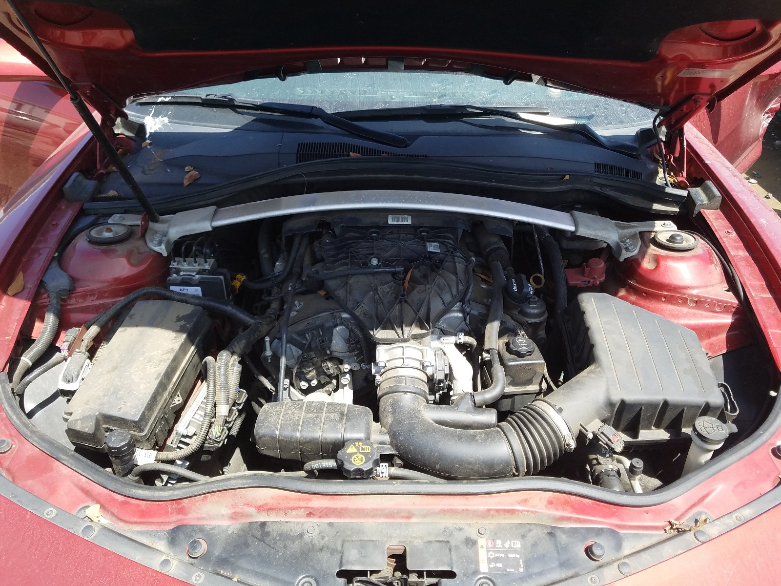 Photo 7 from auction – 2015 CHEVROLET CAMARO LT with VIN 2G1FD3D39F9297023