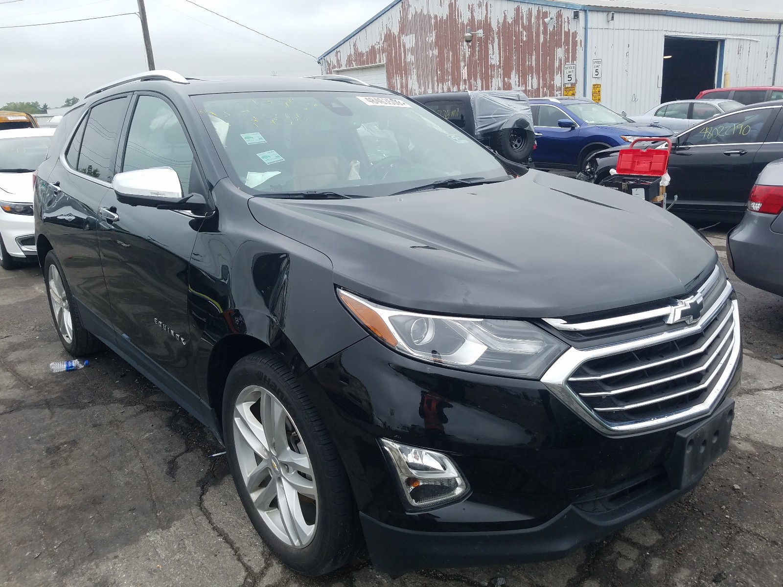 CHEVROLET EQUINOX PR 2019 with VIN 2GNAXNEV9K6202662 - Photo from auction