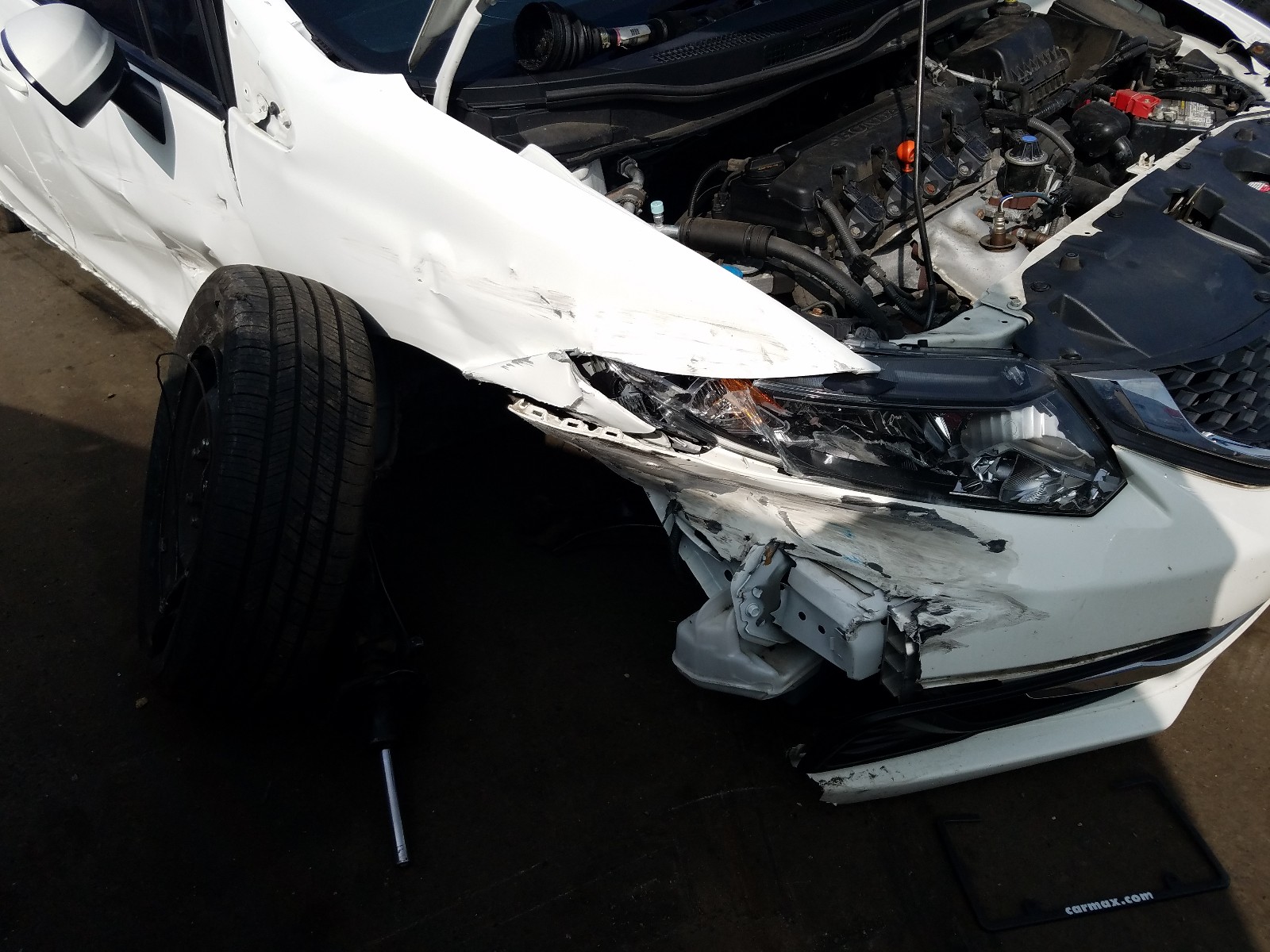 Photo 9 from auction – 2015 HONDA CIVIC LX with VIN 19XFB2F51FE702024