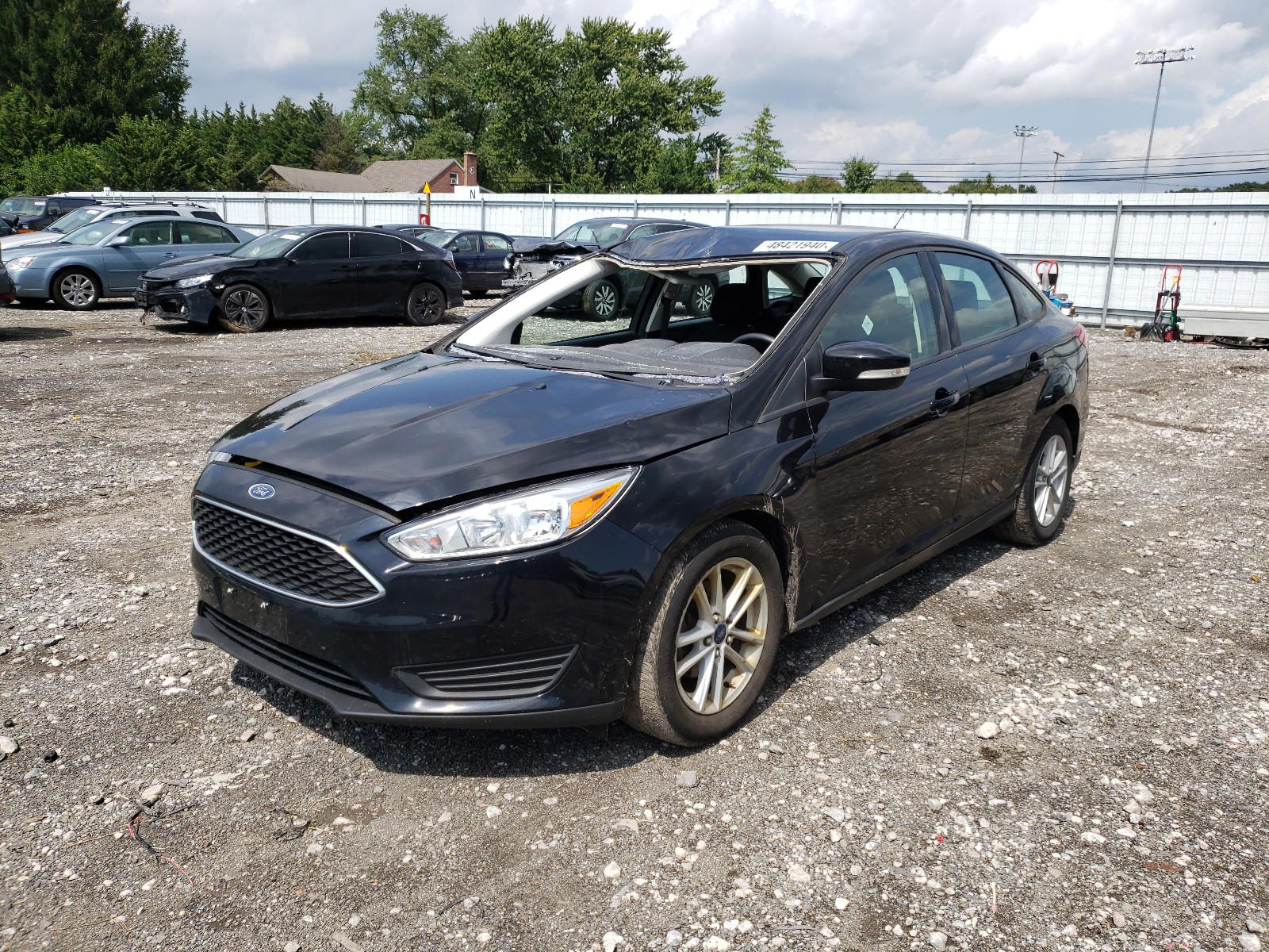 Photo 2 from auction – 2018 FORD FOCUS SE with VIN 1FADP3F27JL214979