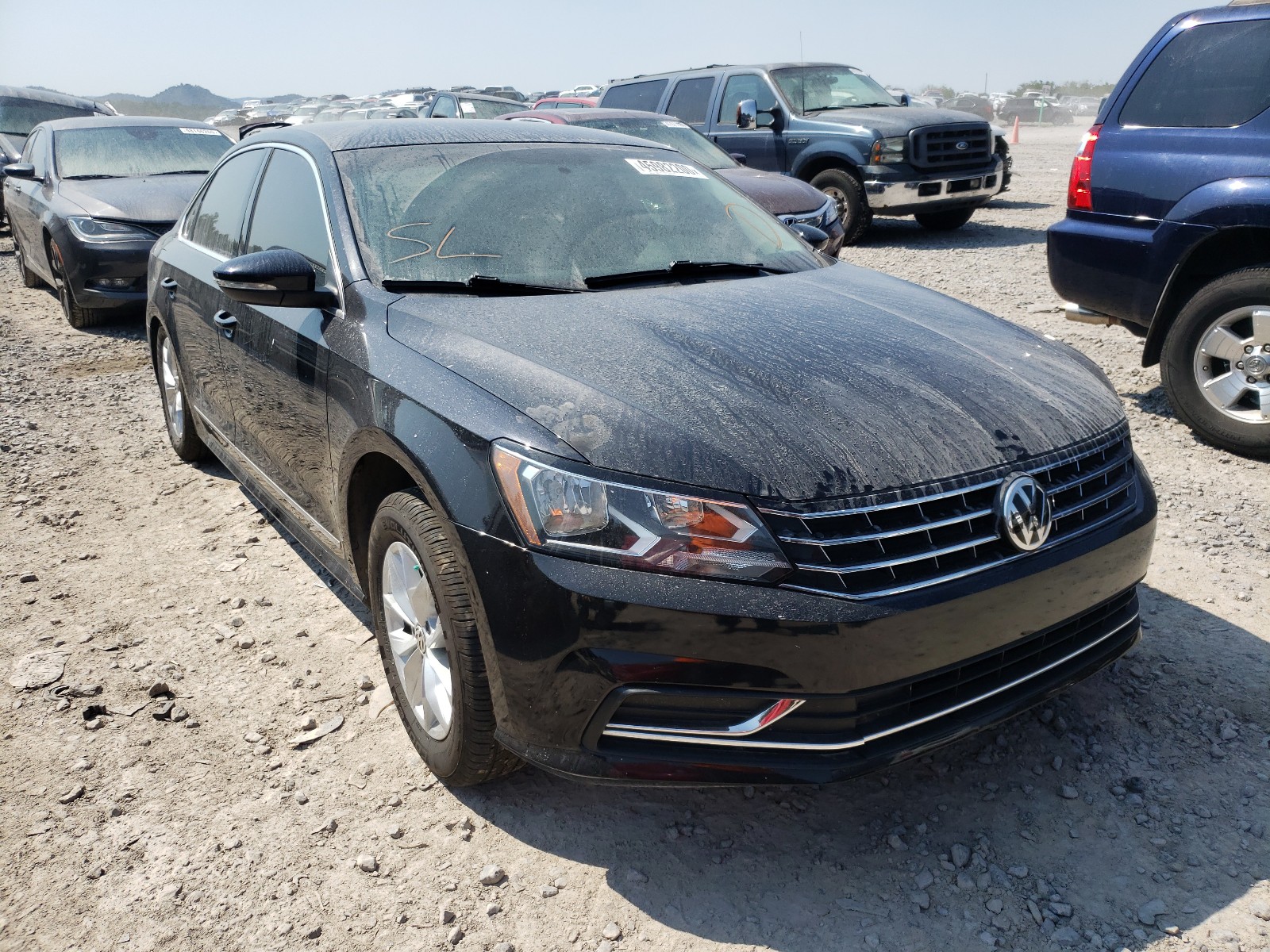 VOLKSWAGEN PASSAT S 2017 with VIN 1VWAT7A37HC017026 - Photo from auction