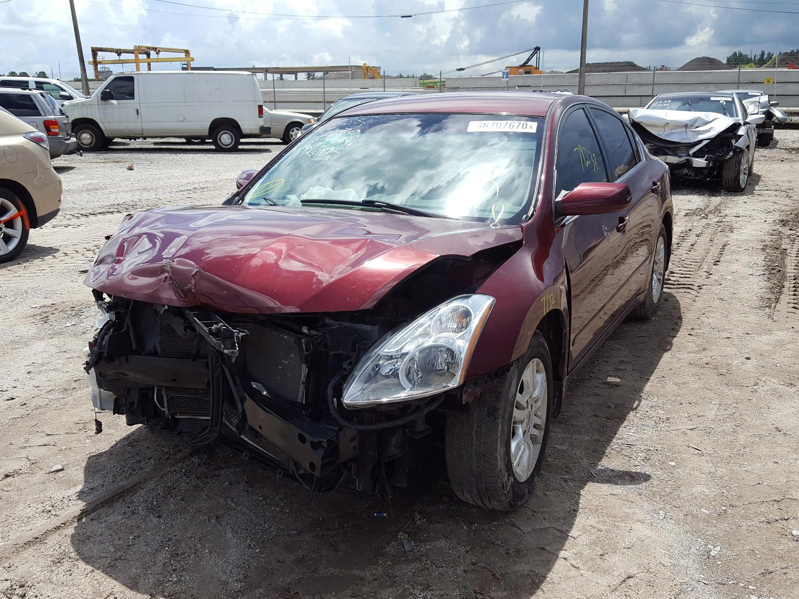 Photo 2 from auction – 2012 NISSAN ALTIMA BAS with VIN 1N4AL2AP5CC180524