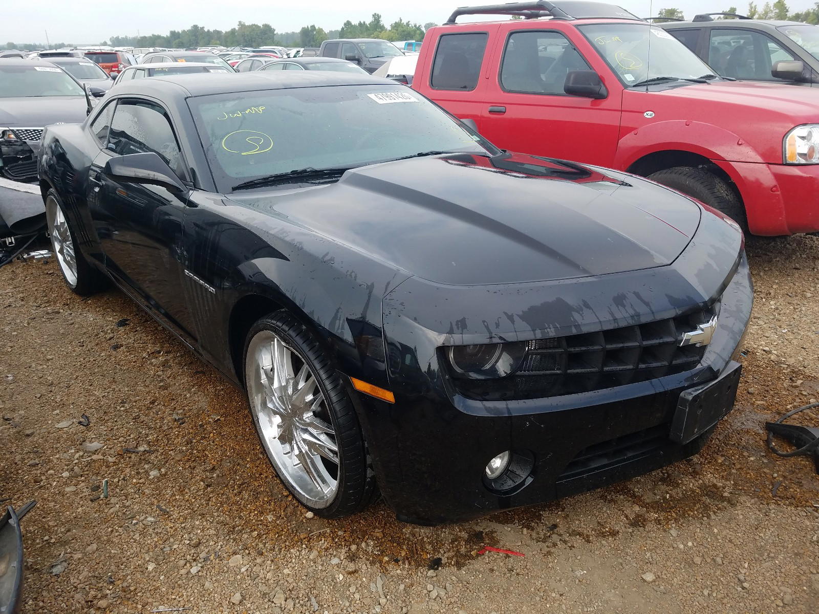 CHEVROLET CAMARO LT 2011 with VIN 2G1FF1ED5B9211447 - Photo from auction
