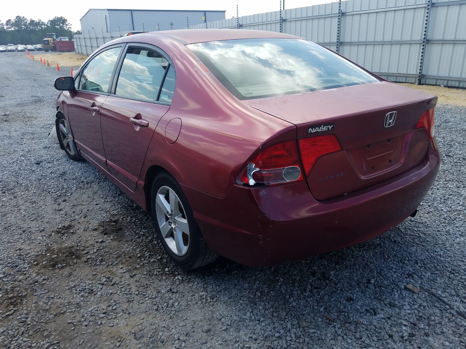 Photo 3 from auction – 2008 HONDA CIVIC EXL with VIN 2HGFA16958H501963