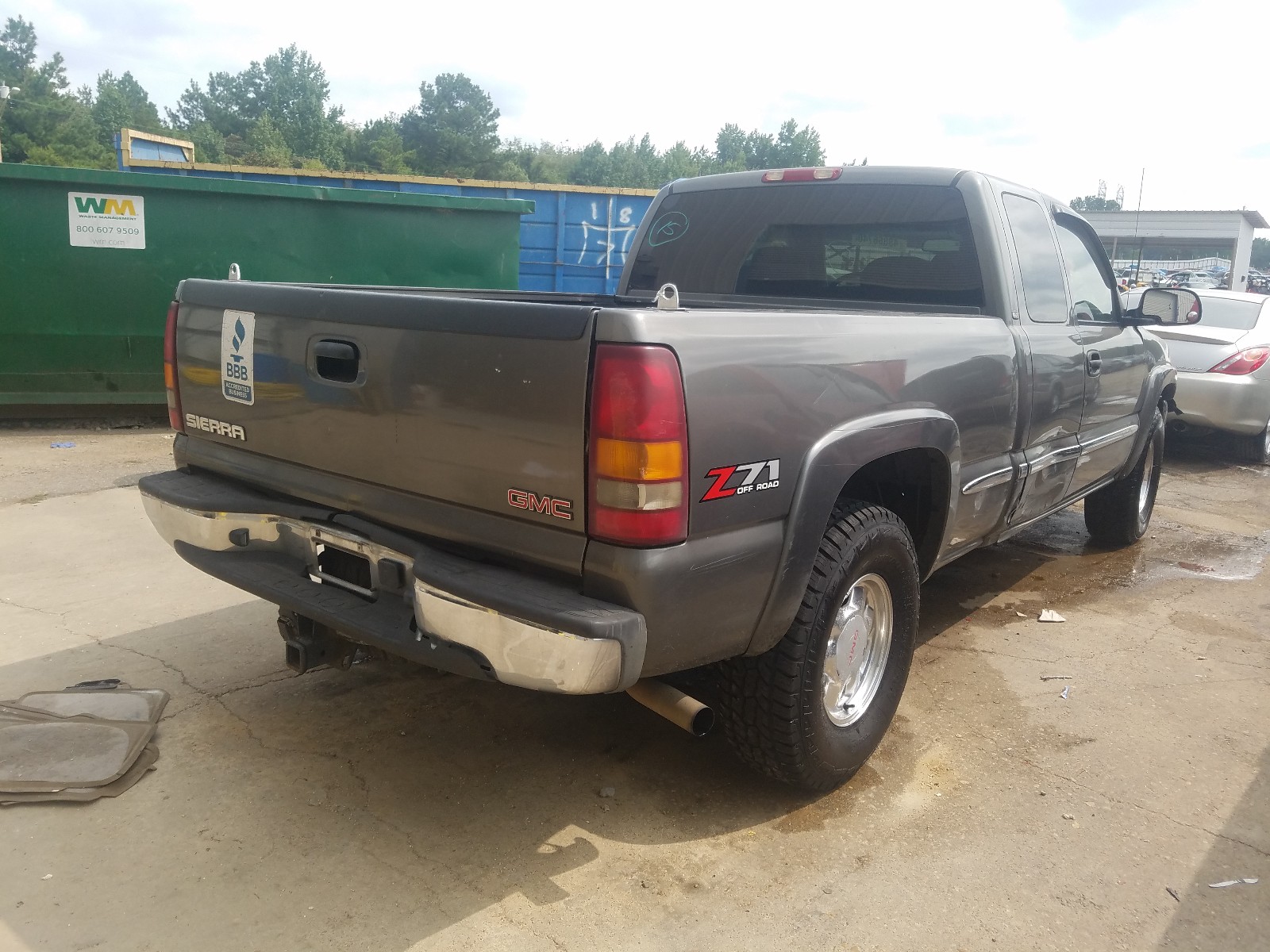 Photo 4 from auction – 2002 GMC NEW SIERRA with VIN 2GTEK19T521316794