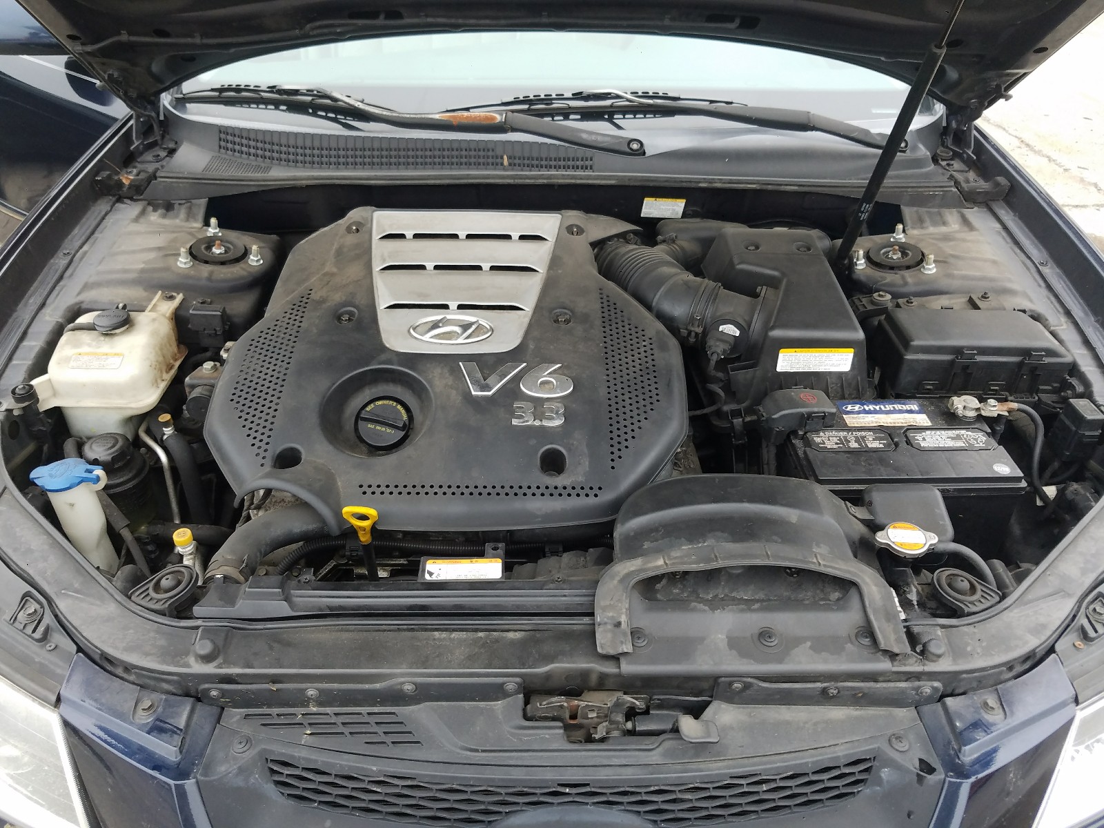 Photo 7 from auction – 2006 HYUNDAI SONATA GLS with VIN 5NPEU46F86H085789