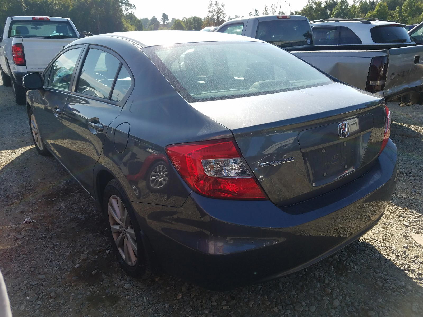 Photo 3 from auction – 2012 HONDA CIVIC EXL with VIN 19XFB2F95CE010718