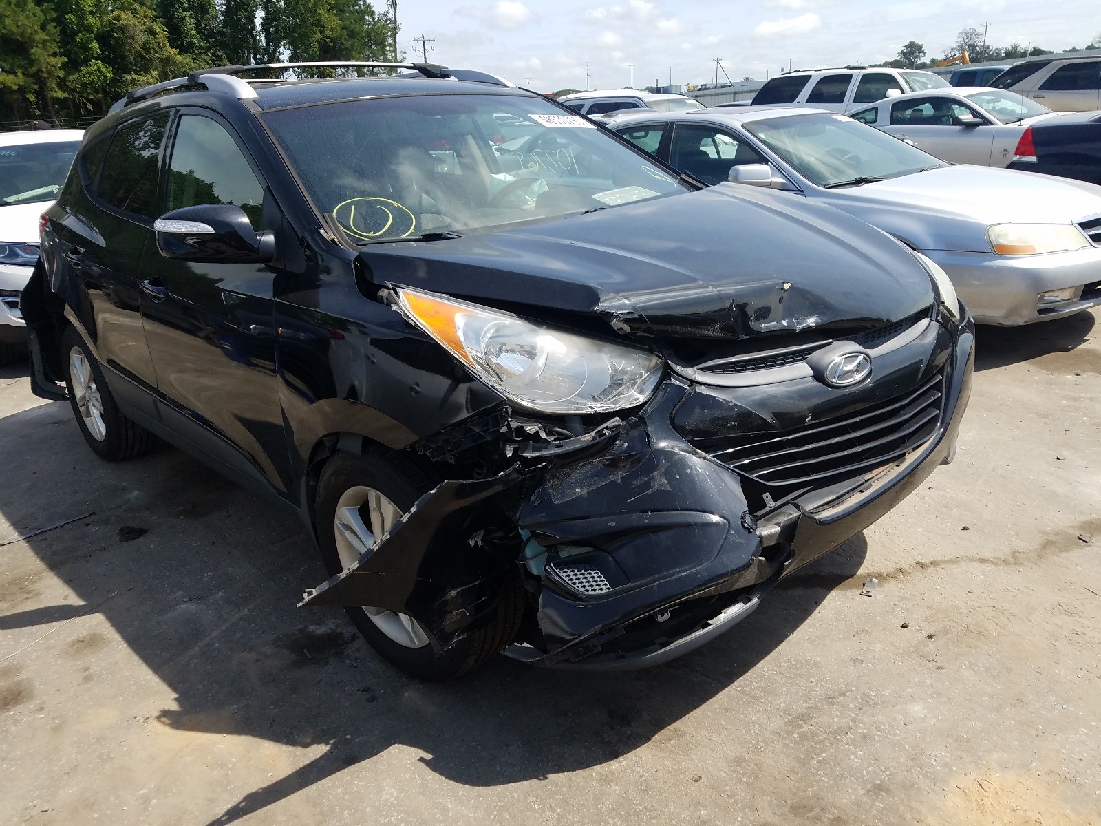 Photo 1 from auction – 2012 HYUNDAI TUCSON GLS with VIN KM8JU3AC3CU524934