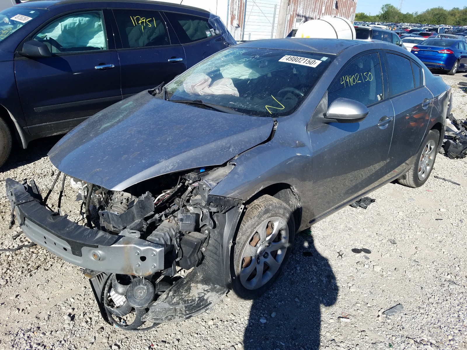 Photo 2 from auction – 2013 MAZDA 3 I with VIN JM1BL1U71D1776425