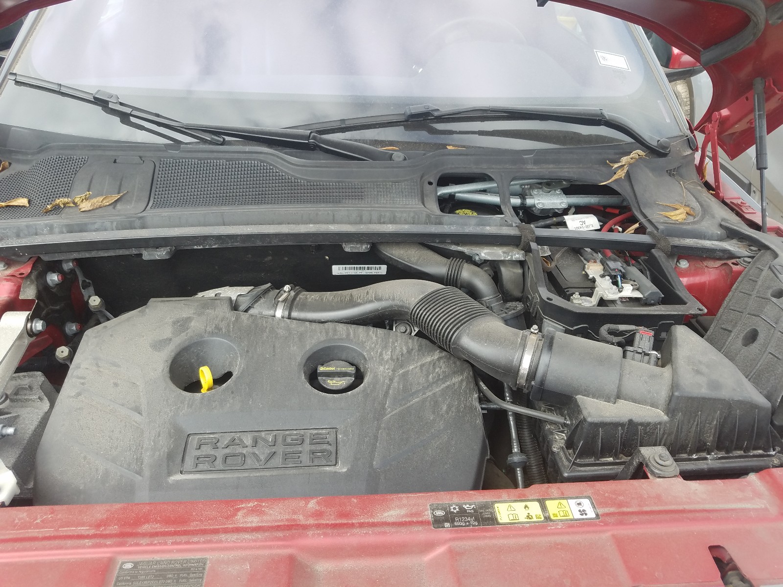 Photo 7 from auction – 2014 LAND ROVER RANGE ROVE with VIN SALVP2BG8EH902579